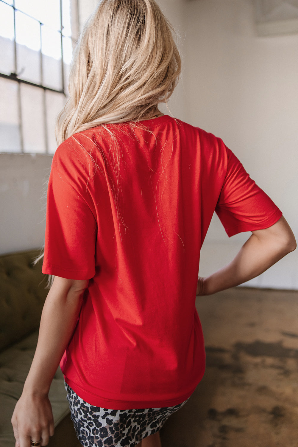 Red COWBOY Take Me Away T-Shirt – Western Cowgirl Graphic Tee, Bold Rodeo-Inspired Style