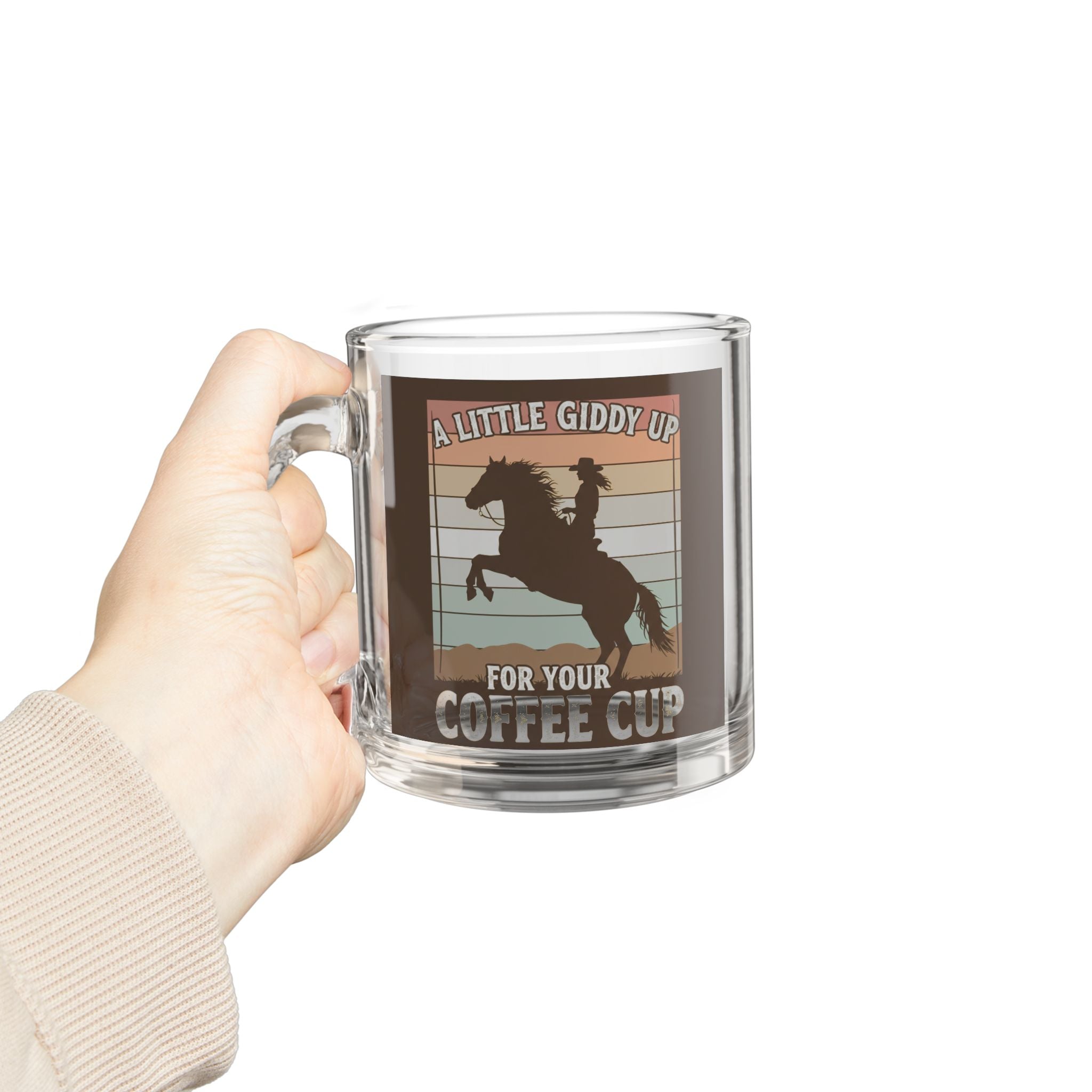 Giddy Up Coffee Cup, Cowgirl Coffee Mug, Western Cowgirl Gift, Western Saying - Razels