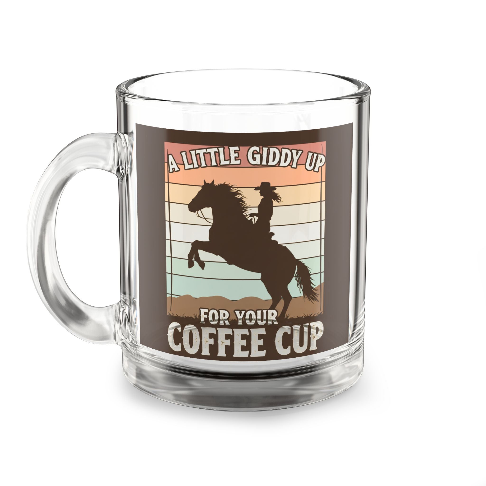 Giddy Up Coffee Cup, Cowgirl Coffee Mug, Western Cowgirl Gift, Western Saying - Razels