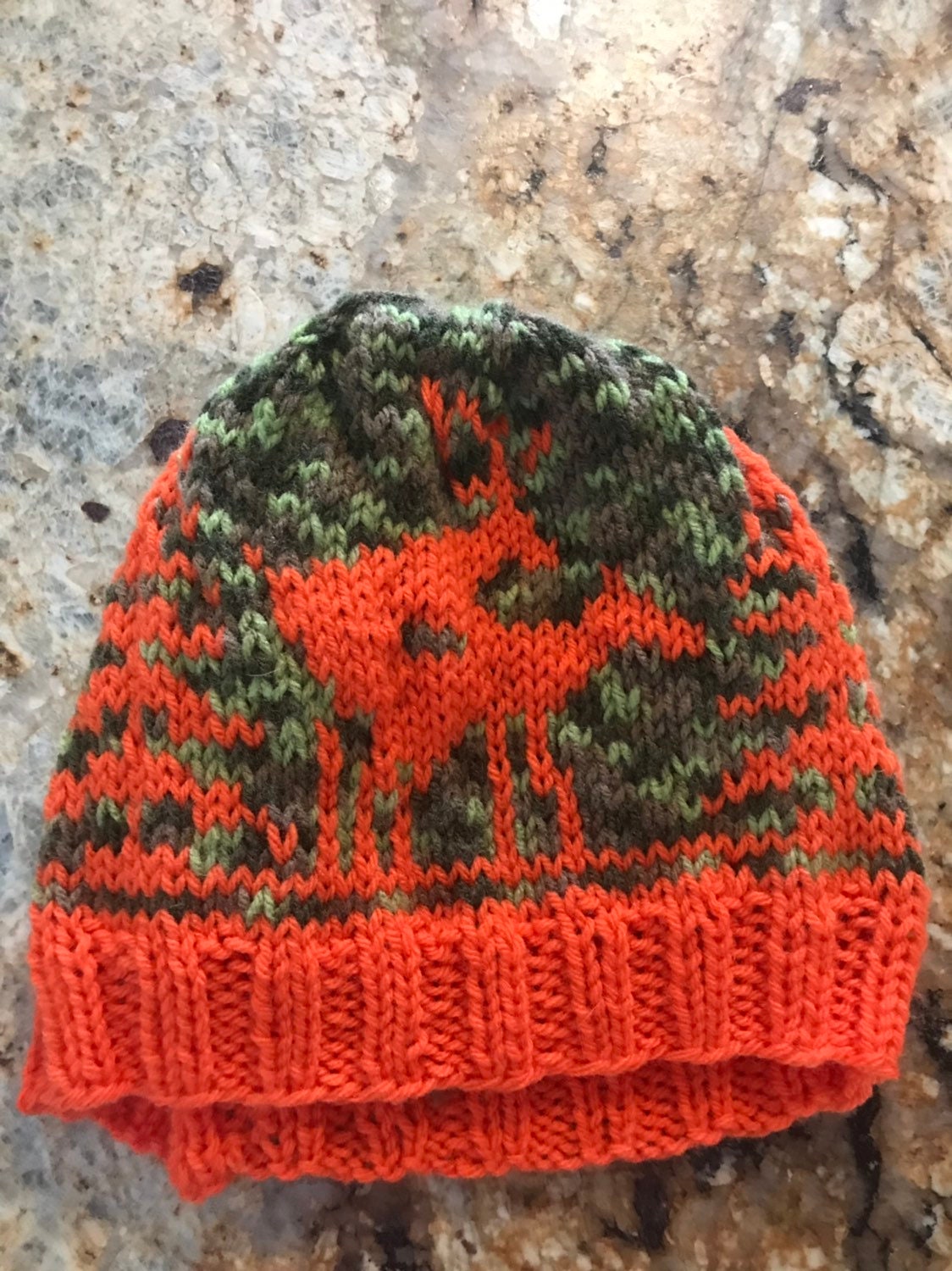 The Perfect Valentine’s Day Gift for the Hunter or Outdoorsman
The "Fornicators" Hat! Hand-knit in classic camo and vibrant hunter orange, this unique hat is perfect for fall, hunting season, and beyond. SHIPS FREE