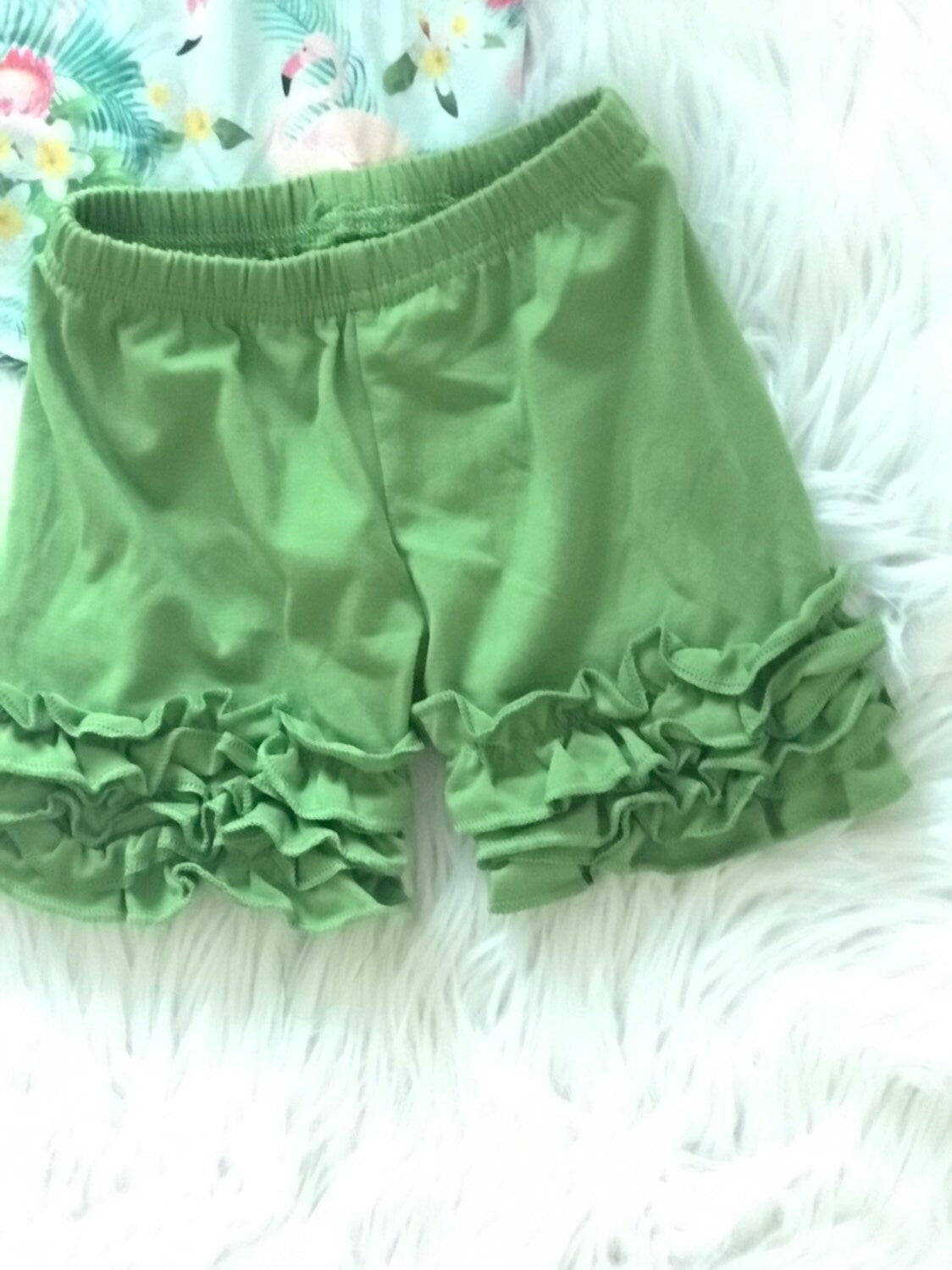 Toddler Flamingo Shirt & Ruffle Shorts Set | Girls’ Flamingo Boutique Outfit 🌸🦩
Bring on summer vibes with this adorable Flamingo Tank Top & Green Ruffle Shorts Set! Featuring a bright pink flamingo with a big bow and matching ruffled shorts, this set is perfect for your little fashionista.
✔ Fun & Stylish: The perfect toddler boutique outfit for summer adventures, vacations, or everyday cuteness!
✔ Soft & Stretchy: 
✔ Limited Stock – Only $15!