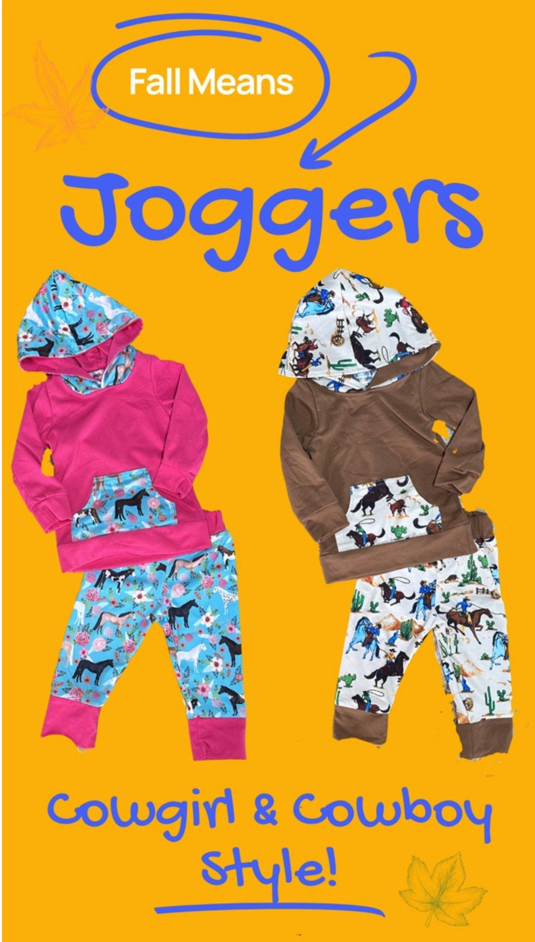 jogger outfits for horse girls and cowboys
