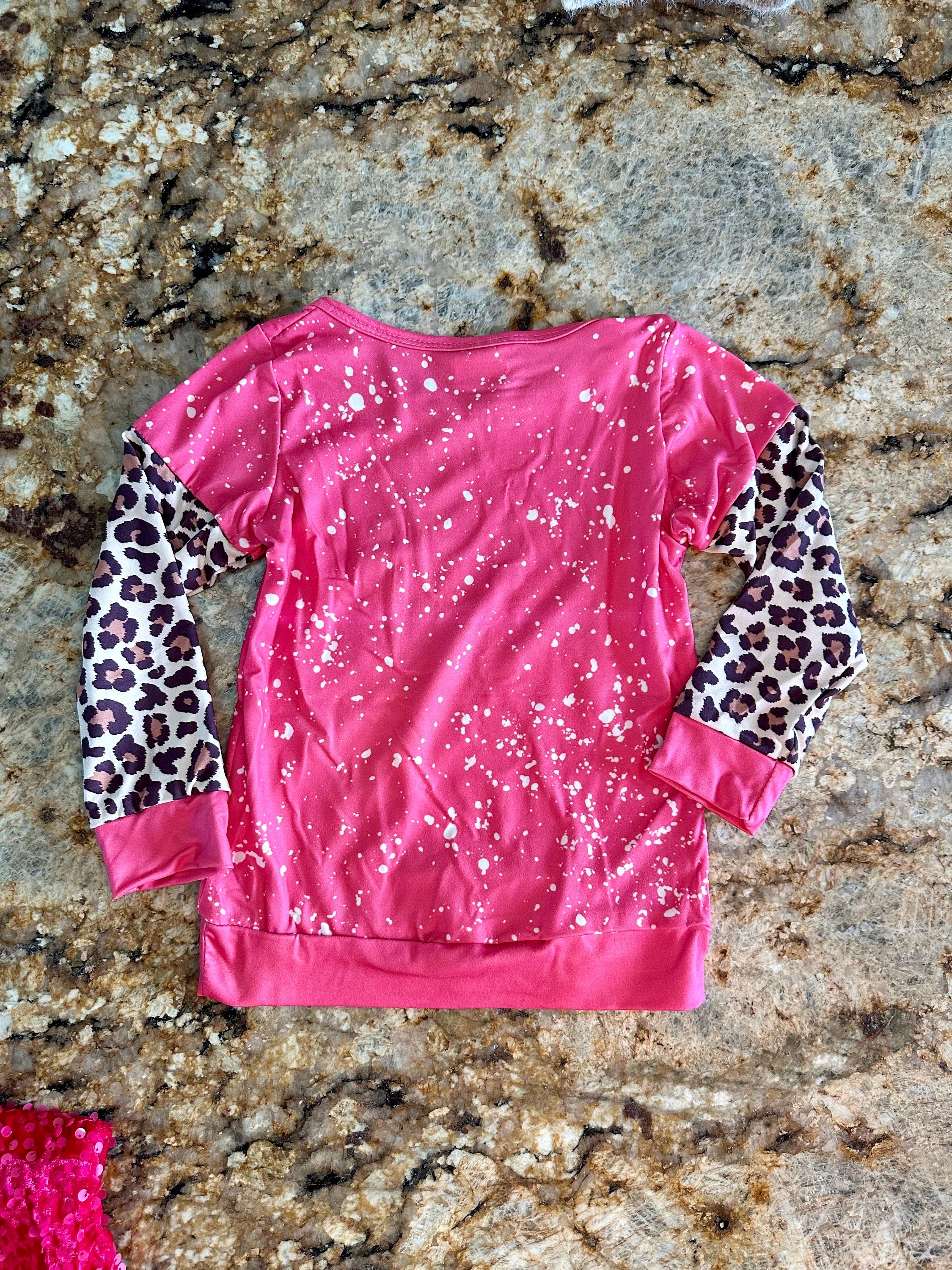 LOVE VIBES longsleeve shirt, Girls Valentine’s Day t-shirt -Razels