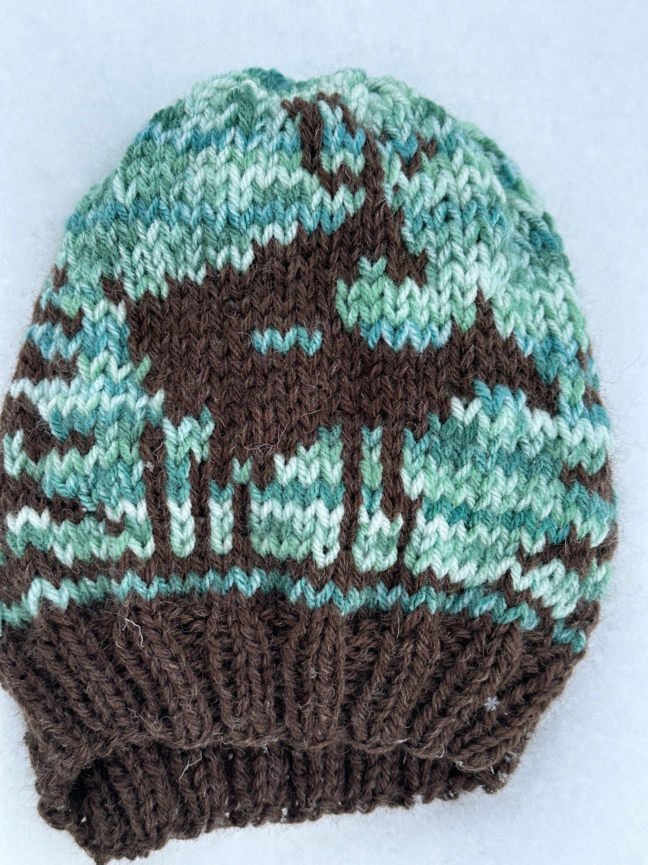 Hand-Knit Elk Hat: Outdoorsman Gift for Deer Hunters -Razels