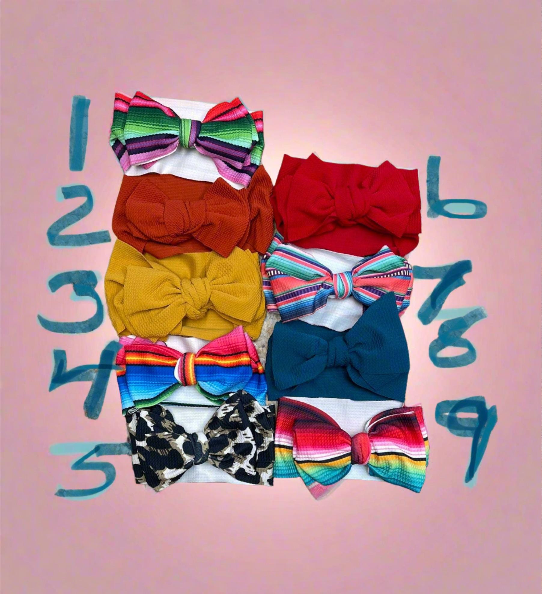 big bow headbands