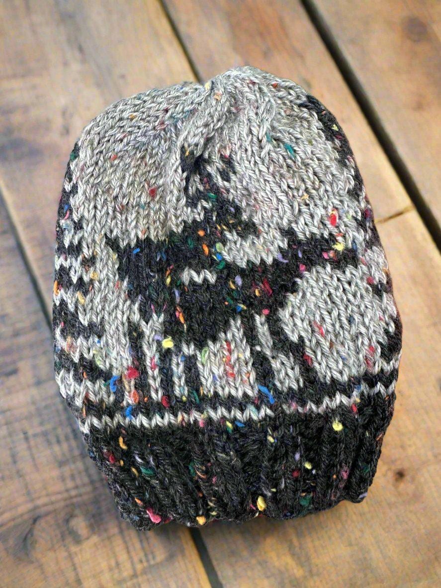 Fornicating Deer Knit Beanie: Novelty Hunting Hat -Razels