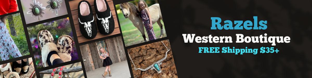 Sibling Western Swimsuits, Longhorn Steer Swimsuits -Razels