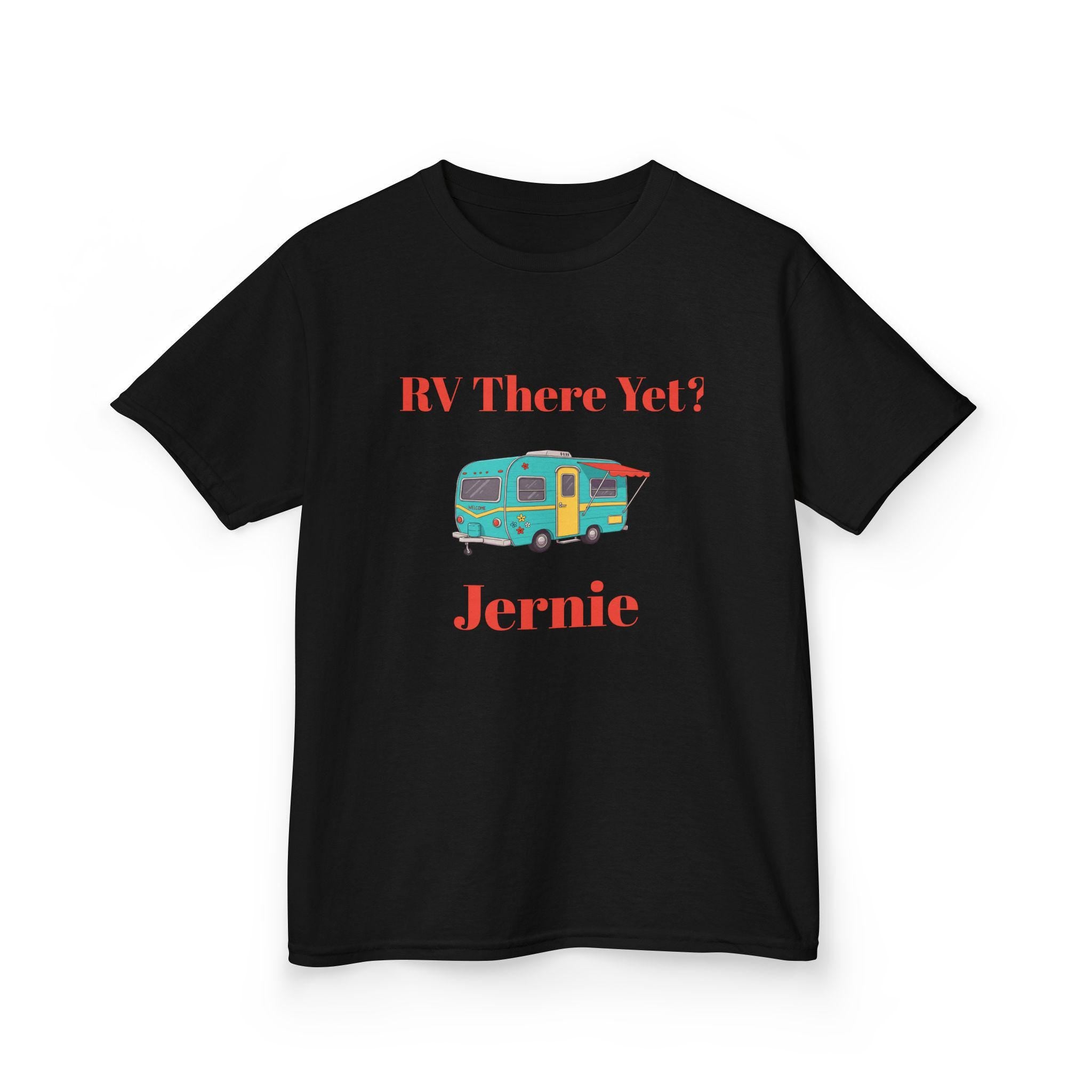 Personalized Kids Camping Shirt: "RV There Yet?" Family Vacation Tee -Razels