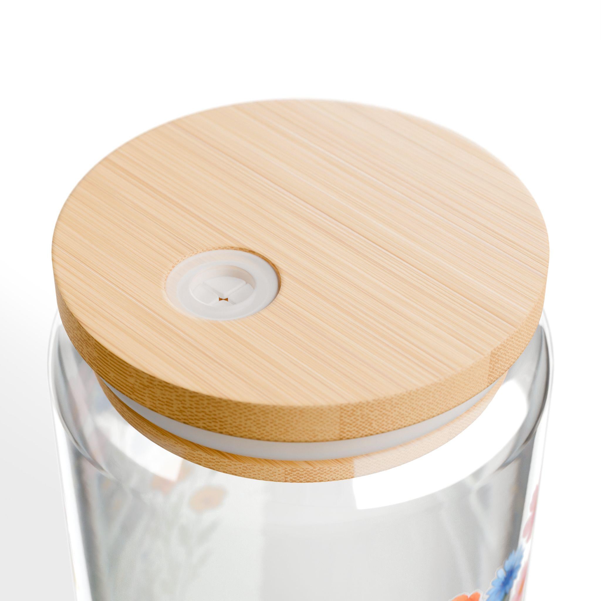 WILDFLOWERS DON'T CARE WHERE THEY GROW—and now your drinkware can bloom just as freely. Whether you're enjoying iced coffee on the porch or lemonade in the sunshine, this floral glass adds a little joy to every sip.  Features you'll love: ✓ Custom name or phrase printed among the wildflowers ✓ 16 oz clear tempered glass with a vibrant floral design ✓ Optional bamboo lid + eco-friendly Tritan straw 🥤 ✓ BPA-free and proudly made in the USA ✓ Durable, reusable, and perfect for summer s