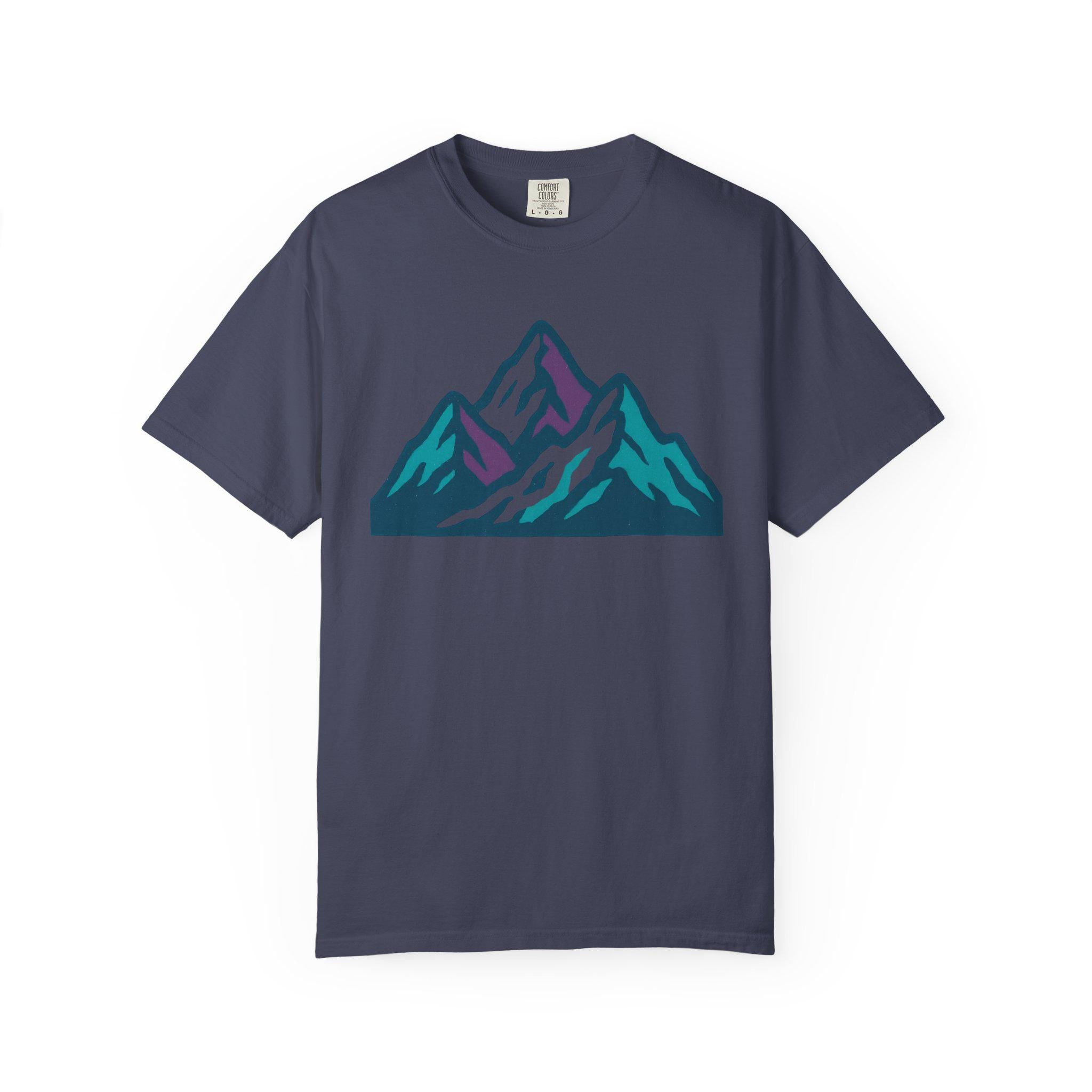 Mountain Graphic Unisex T-shirt, Comfort Colors Outdoor Shirt, Hiking Adventure Tee, Horn hunting tshirt -Razels