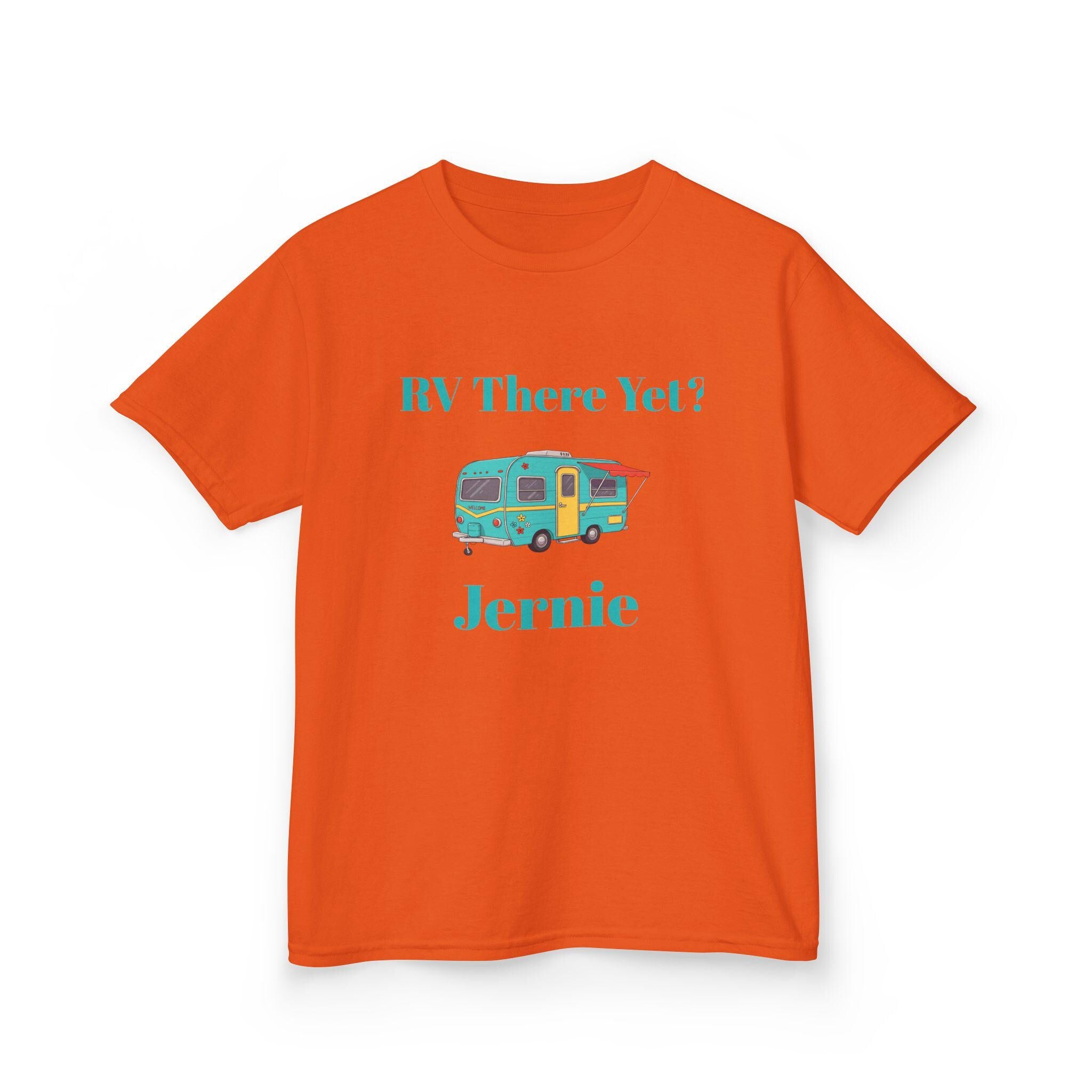 Personalized Kids Camping Shirt: "RV There Yet?" Family Vacation Tee -Razels
