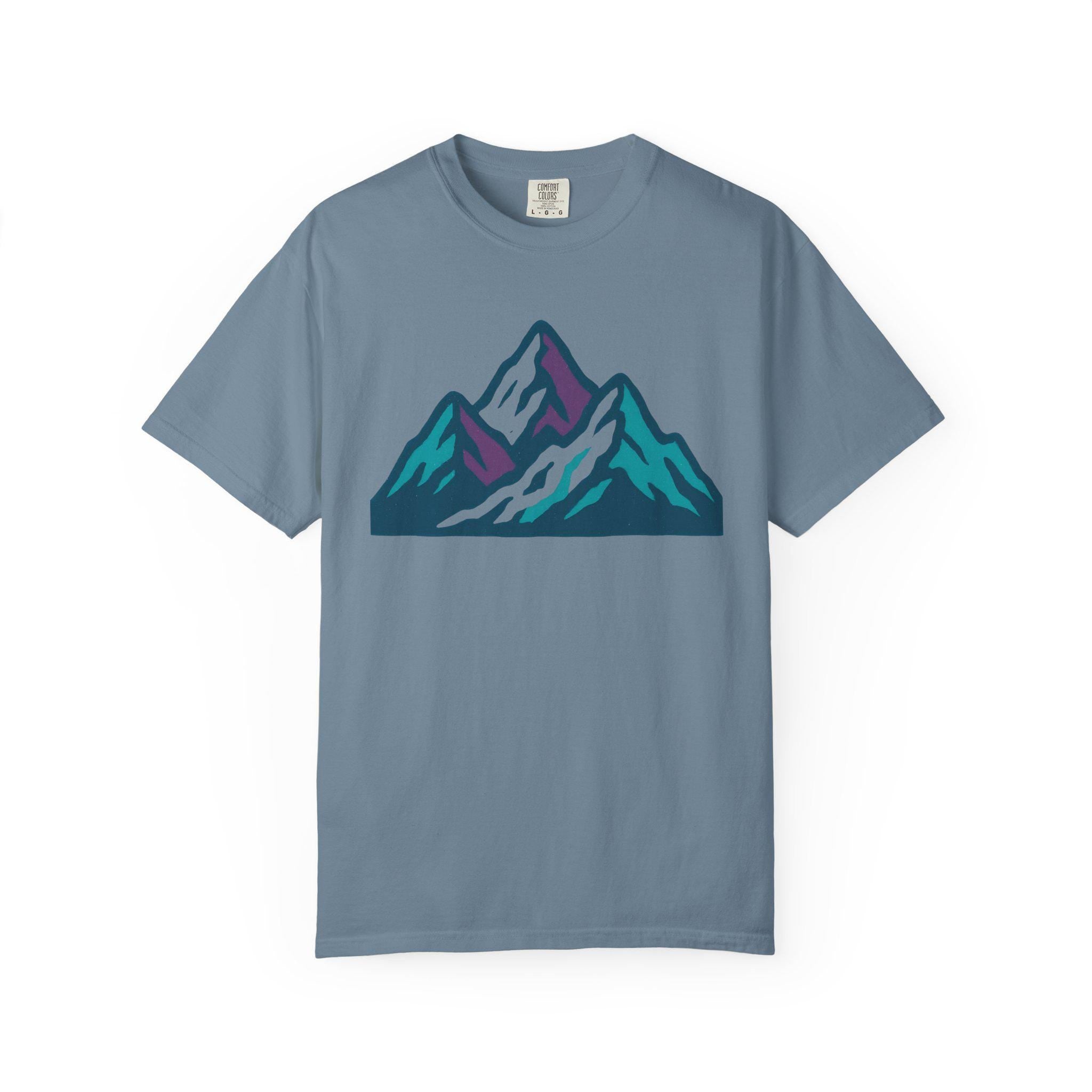 Mountain Graphic Unisex T-shirt, Comfort Colors Outdoor Shirt, Hiking Adventure Tee, Horn hunting tshirt -Razels