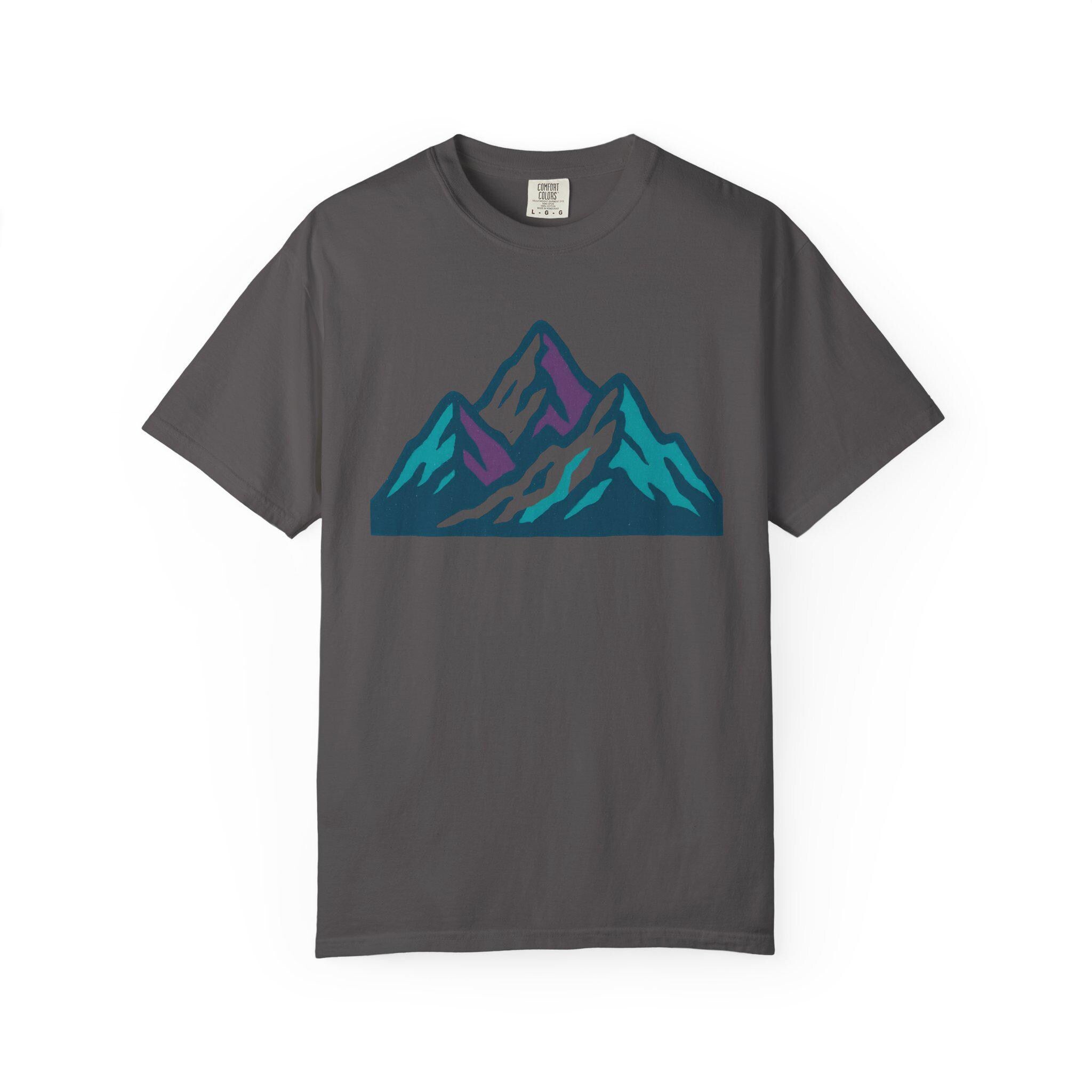 Mountain Graphic Unisex T-shirt, Comfort Colors Outdoor Shirt, Hiking Adventure Tee, Horn hunting tshirt -Razels
