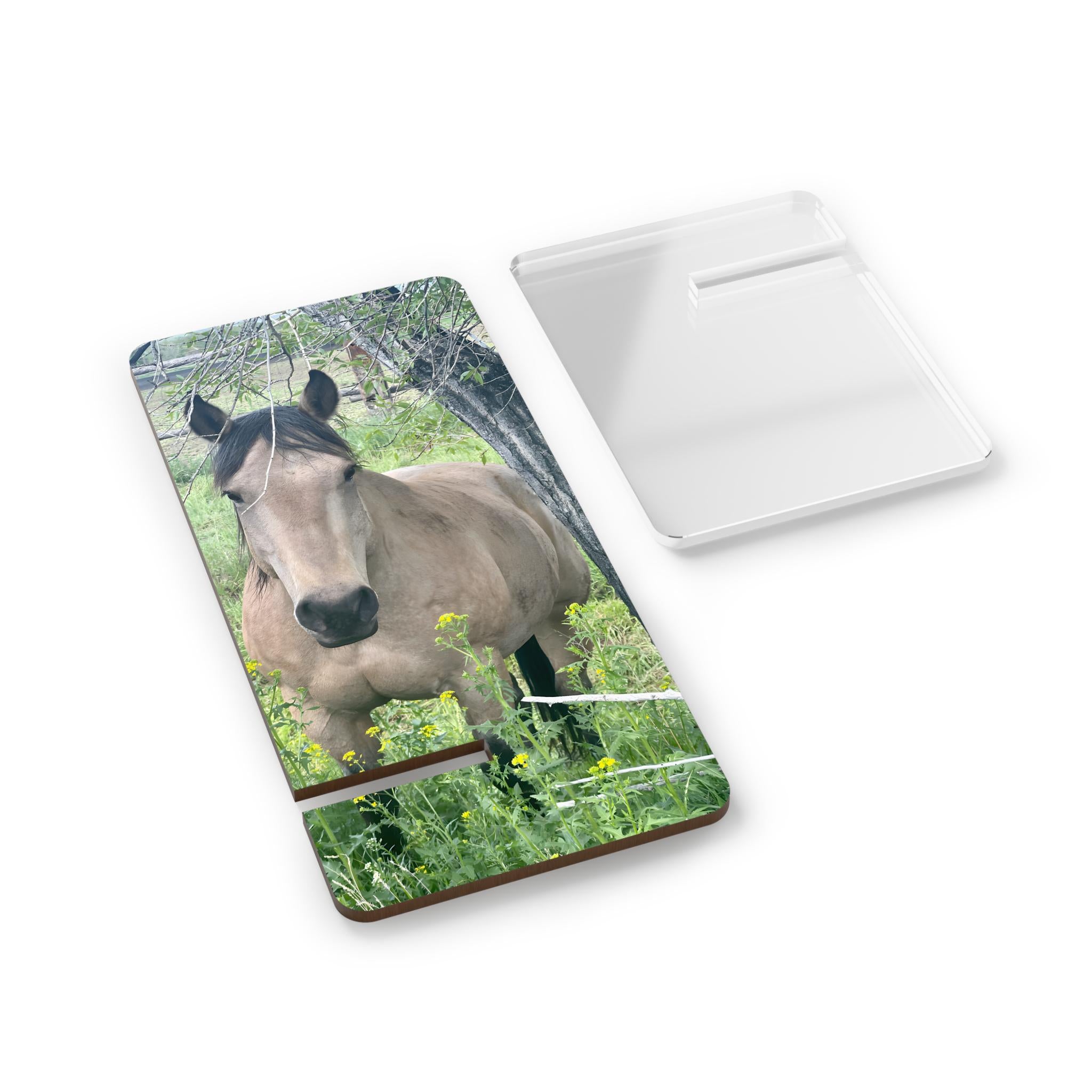 Custom Pet Photo Phone Stand - Personalized Smartphone Holder for Horse Lovers, Gift for Pet Lovers -Razels