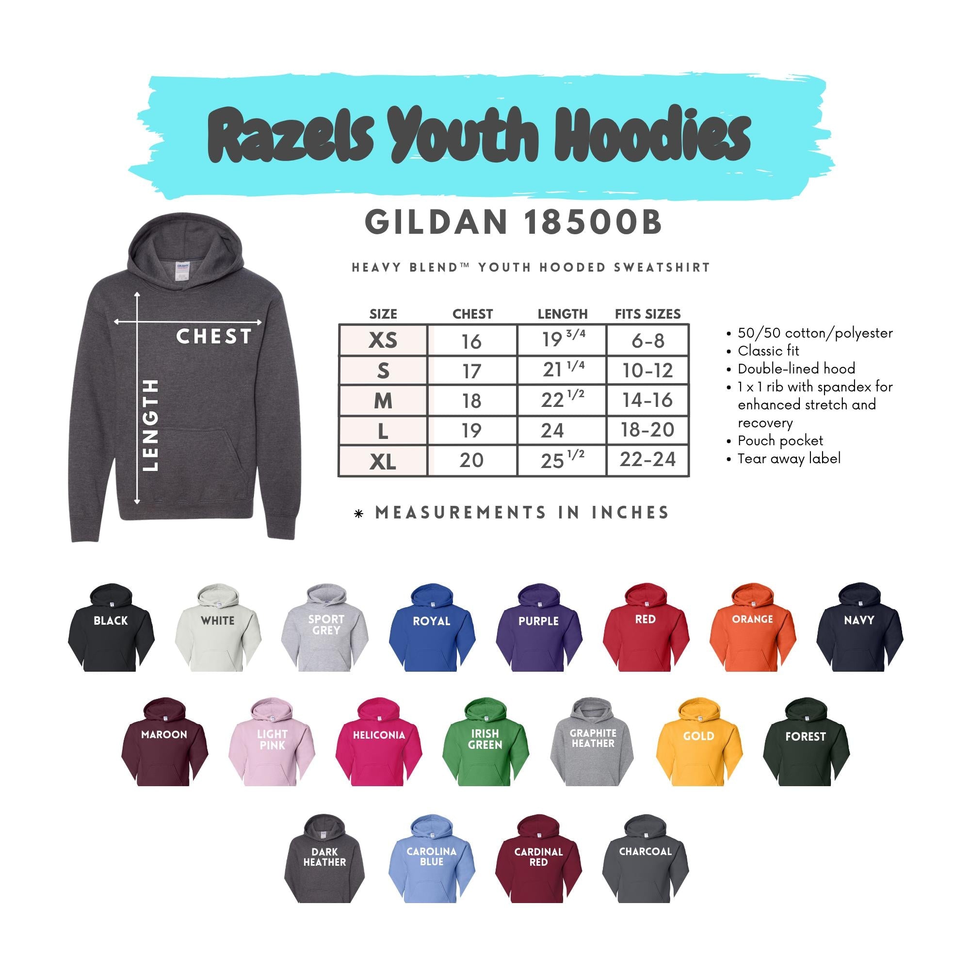 Personalized Youth Hoodie Old West Lettering, Custom Name Cowboy Sweatshirt -Razels