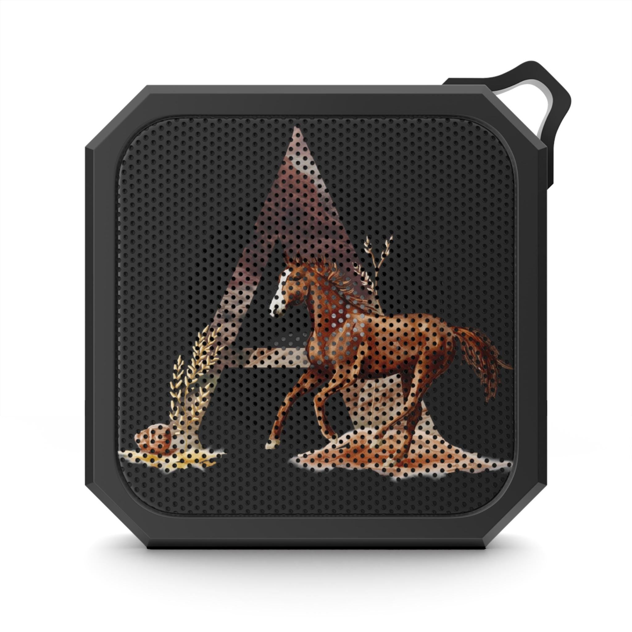 Custom Western Initial Bluetooth Speaker, Clip-On Portable Outdoor Speaker for Cowboy Cowgirl Gift, Water-Resistant -Razels