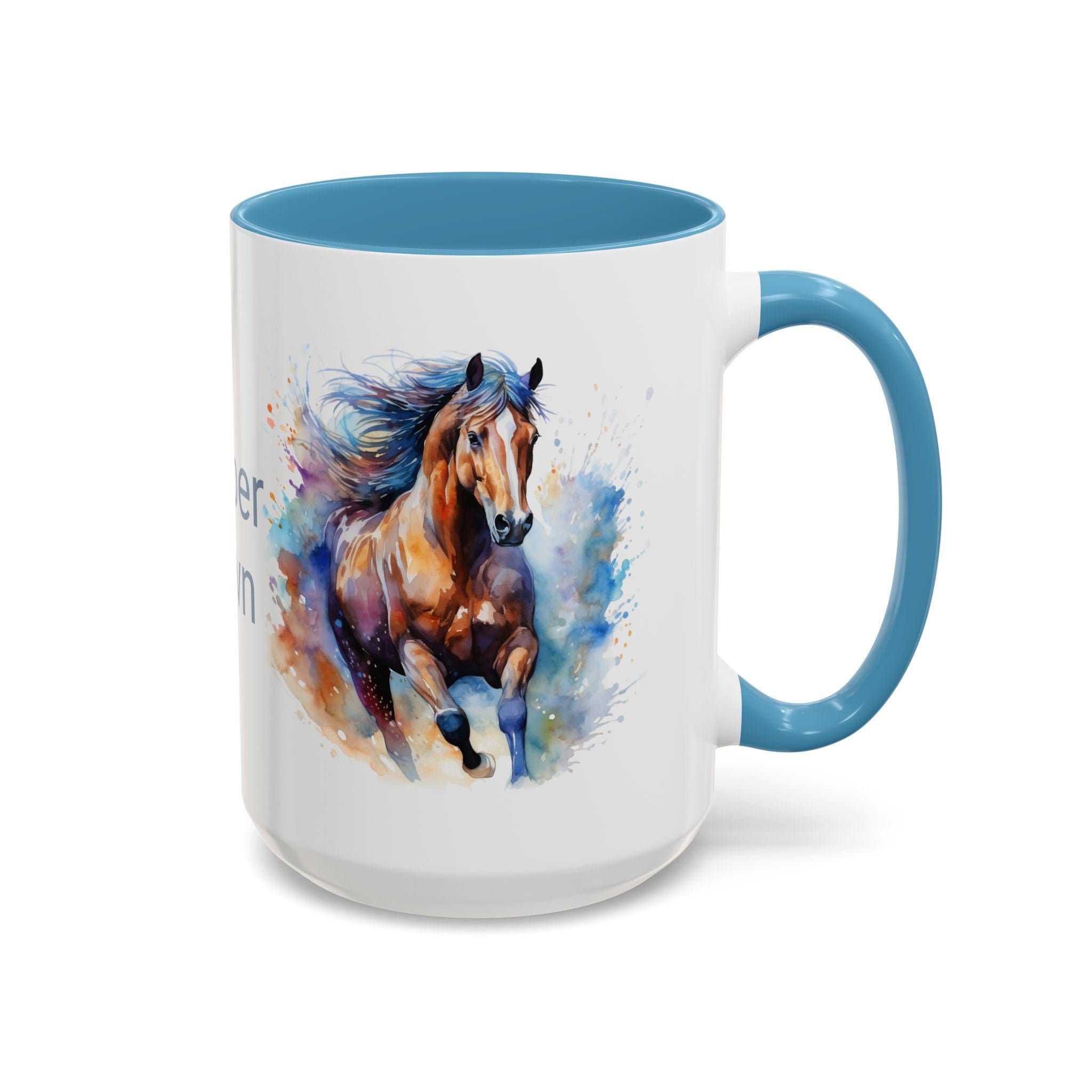 🐴 Personalized Horse Coffee Mug | Custom Name Mug for Horse Lovers & Cowgirls
Start your mornings with a splash of color—and a dash of equine charm! Whether you're a cowgirl at heart, a coffee-loving horse mom, or looking for a thoughtful gift for someone who is, this mug delivers comfort, color, and personality all in one!
🌈 Choose from 9 color options to match your vibe, from classic black to bright aqua or pretty pink.