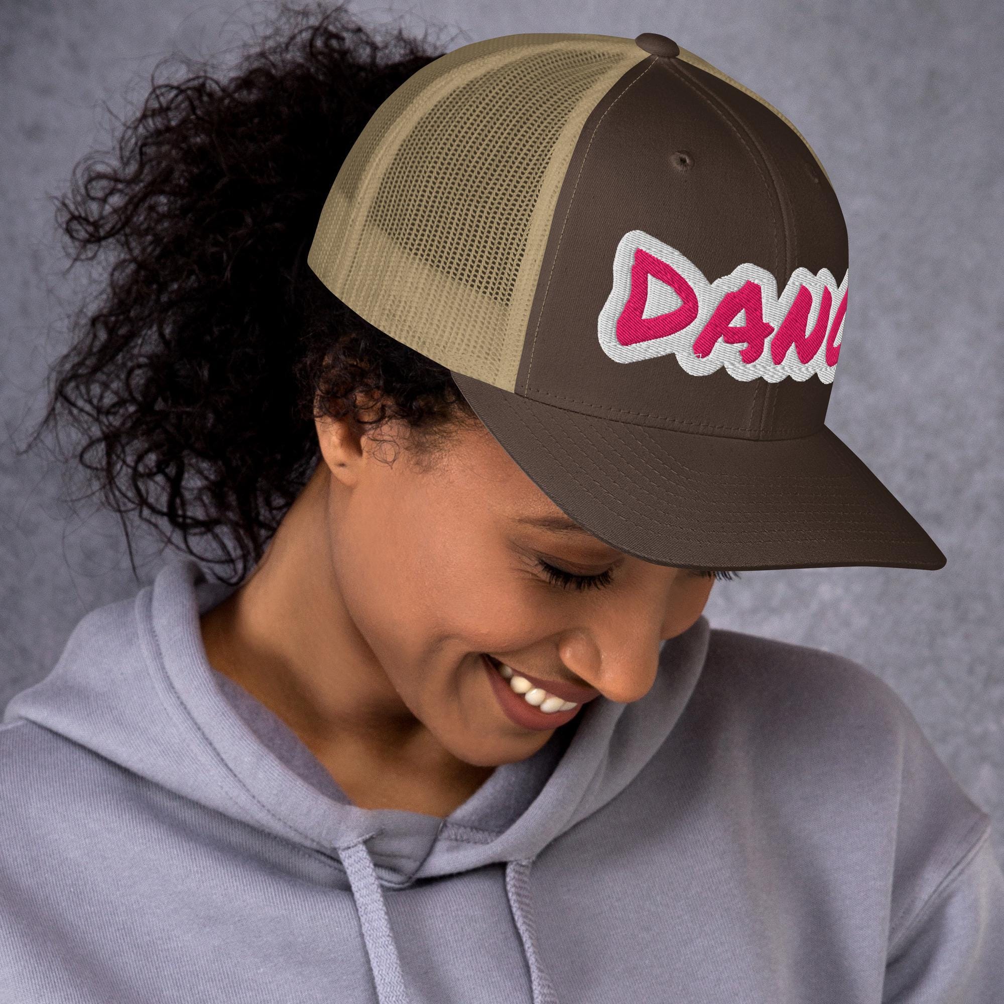 DANG Trucker Hat – Embroidered Funny Western Hat, Cowgirl Mesh Cap