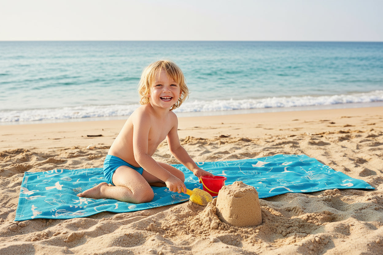 Available in 8 bold background colors, this towel is the perfect way to show off your Western spirit, from rodeo mornings to lazy river afternoons.
✓ Vibrant Allover Western Design – Cowboys, cacti, thunderbirds, and more
✓ Choose Your Style – Available in 8 stunning background colors
✓ Oversized & Comfortable – 30" x 60" towel wraps up adults with ease
✓ Soft & Absorbent – Plush cotton loop backing with a smooth, vivid poly front
✓ Built Tough – Hemmed edges for durability wash after