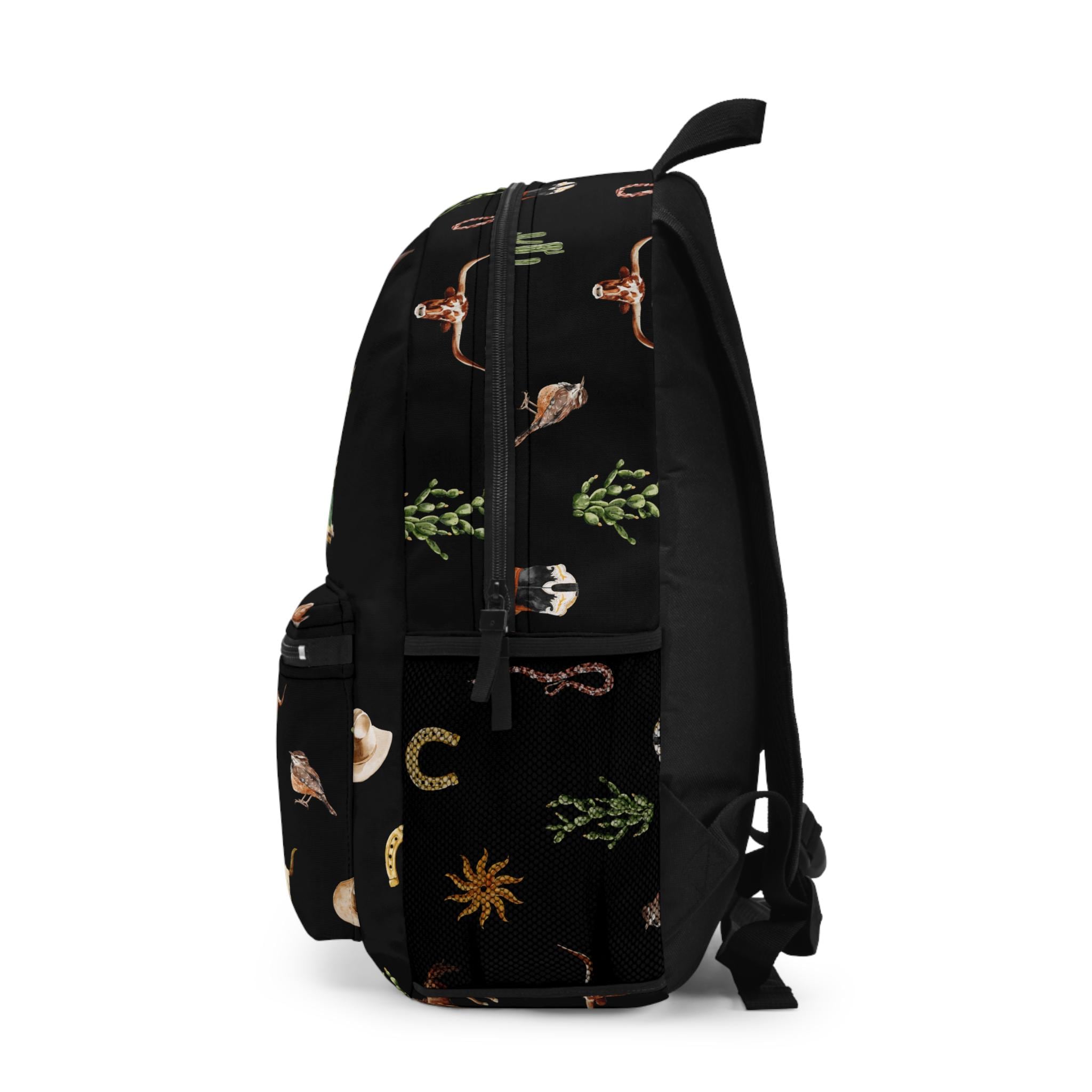 Personalized Western Cowboy Backpack | Monogrammed Back to School Bag | Custom Initial Backpack -Razels
