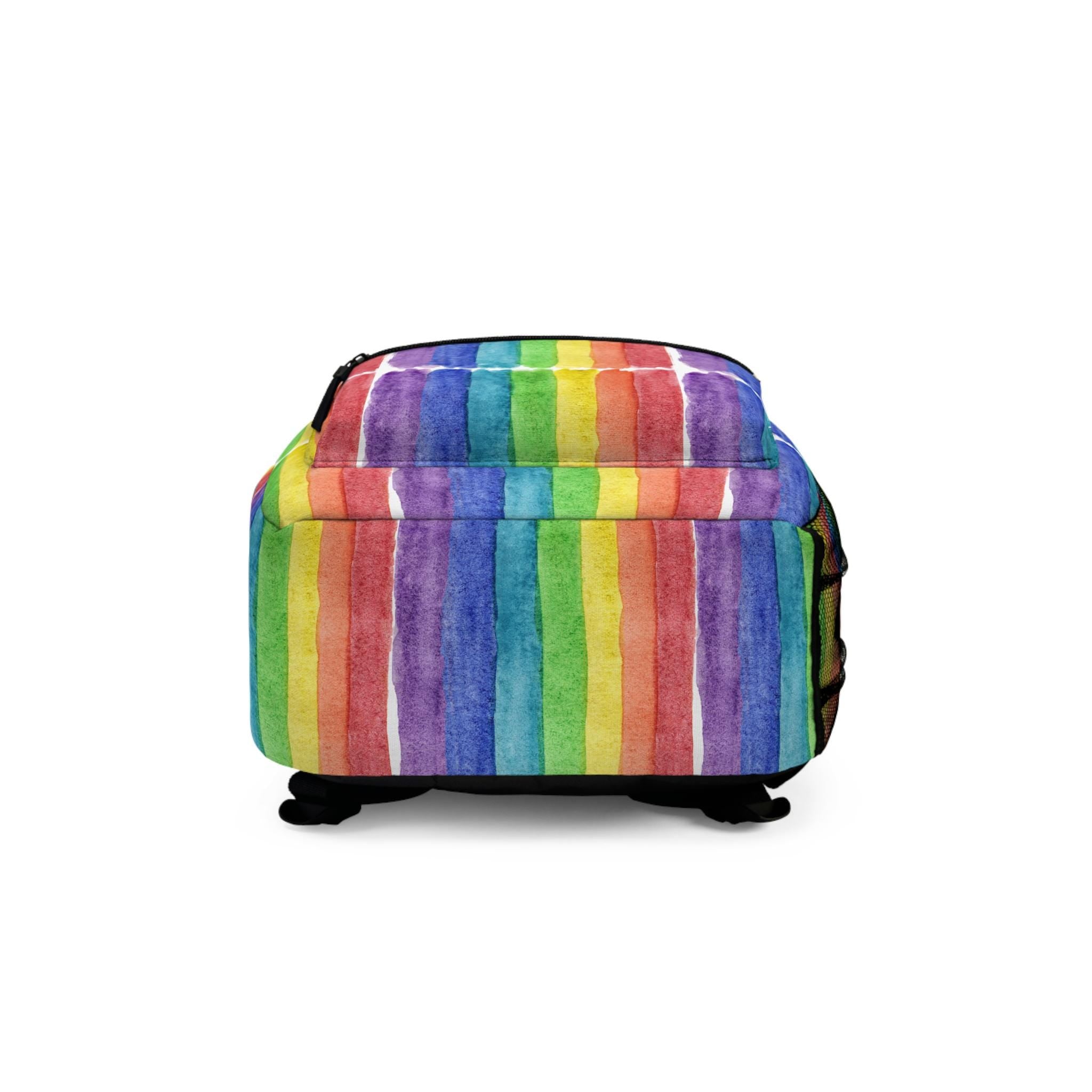 Personalized Rainbow Tie-Dye Backpack – Colorful, Custom, and Built for Adventure. FREE SHIPPING
✓ Personalize it with a name or initials!
✓ Durable 100% polyester = strong, quick-drying, and built to last
✓ Cushioned back panel and straps = all-day comfort
✓ Four roomy compartments including laptop sleeve