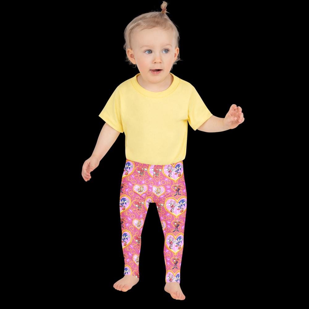 🌀 SONIC GIRL Leggings – Pink Sonic & Friends Back to School Pants for Kids
ble.
✓ Super soft and stretchy – made for comfort & play
✓ Elastic waistband = no fuss fit
✓ Sonic & friends on a fun pink background
✓ Vibrant print won’t fade, even after tons of washes
✓ Great for Back to School outfits, gifts & everyday fun