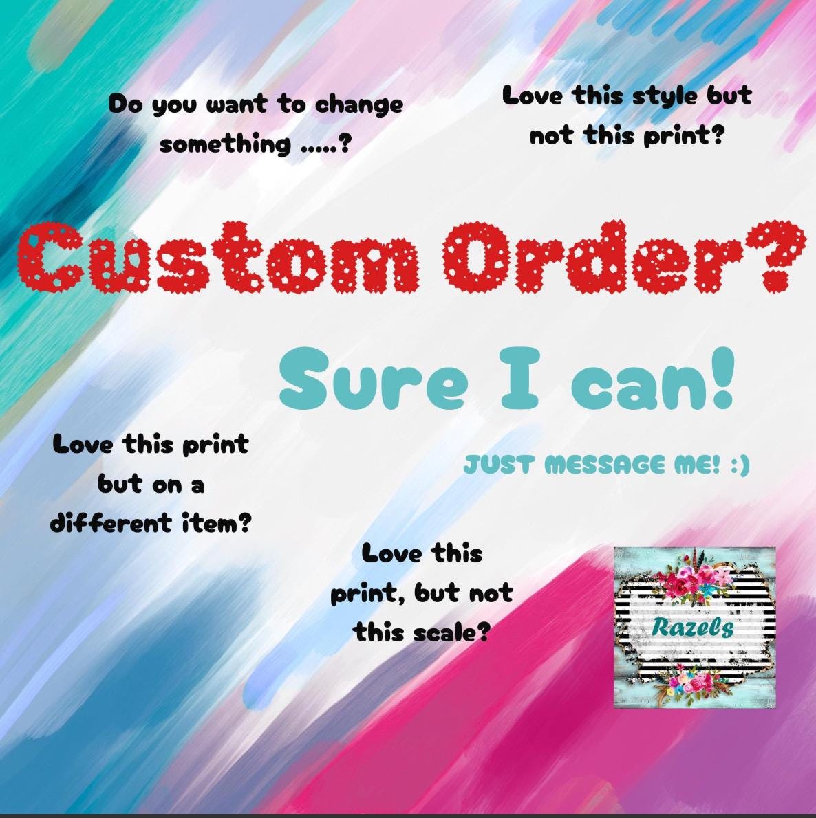 Custom Holographic Name Stickers, Personalized Vinyl Decals for Backpacks -Razels