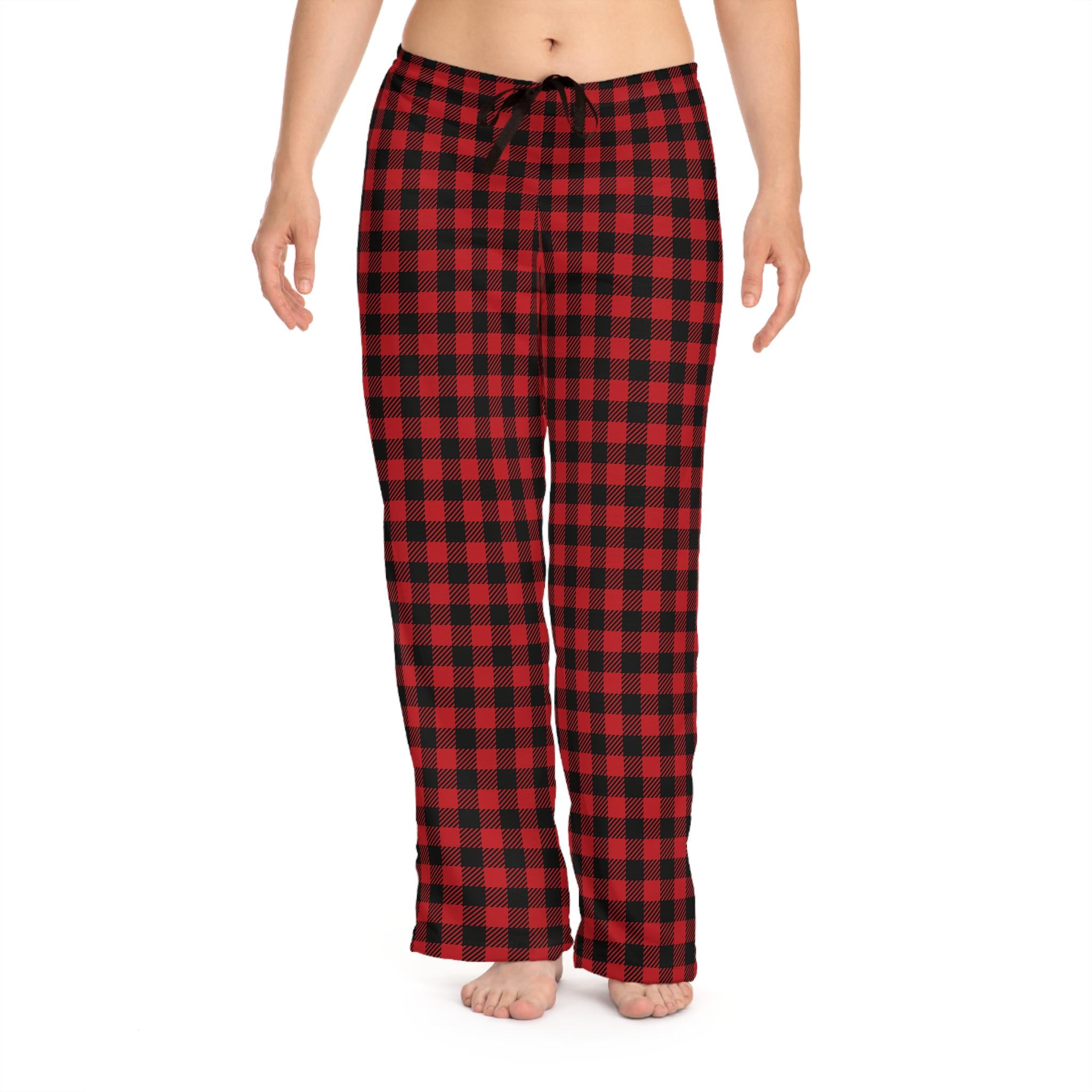 Buffalo Plaid PJ Pants – Cozy Women's Flannel Lounge Pants, Holiday Gift for Her
✓ Relaxed fit with lightweight, breathable fabric
✓ Bold all-over red & black plaid print
✓ Adjustable drawstring waistband for the perfect fit
✓ Double needle stitching for long-lasting wear
✓ Ideal for movie nights, sleepovers, or matching holiday photos