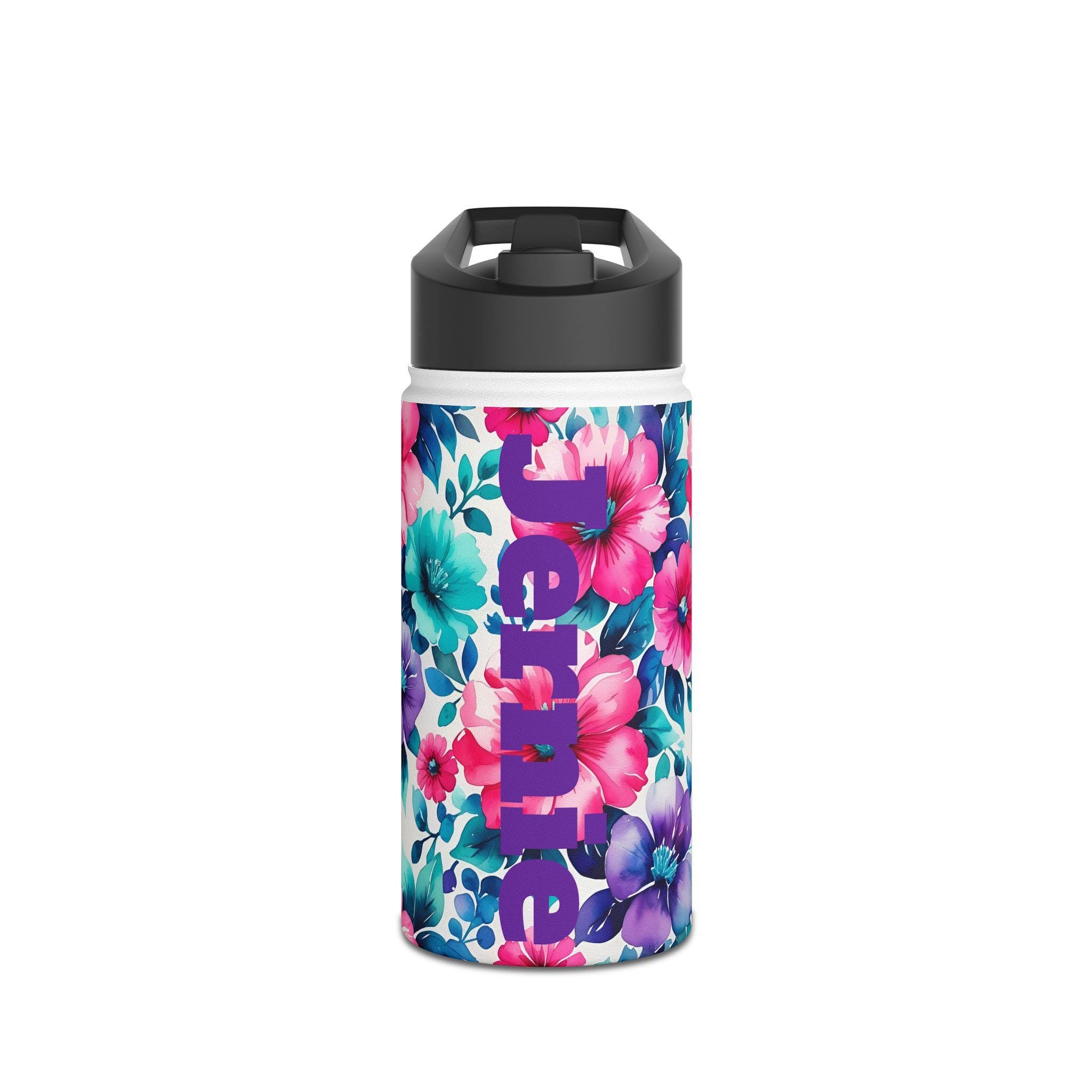 🧃 Personalized Floral Stainless Steel Water Bottle
Custom Name Kids Water Bottle | Back to School Hydration | Matching Backpack + Bento Box Available
✓ Double-wall insulation – Cold for 24 hours, hot for 12
✓ BPA-free + Intertek certified – Safe for everyday use
✓ Smooth matte finish – Stylish and easy to grip
✓ Stainless steel body with durable, secure lid
✓ Available in 3 sizes – Great for backpacks, lunch bags, or car rides