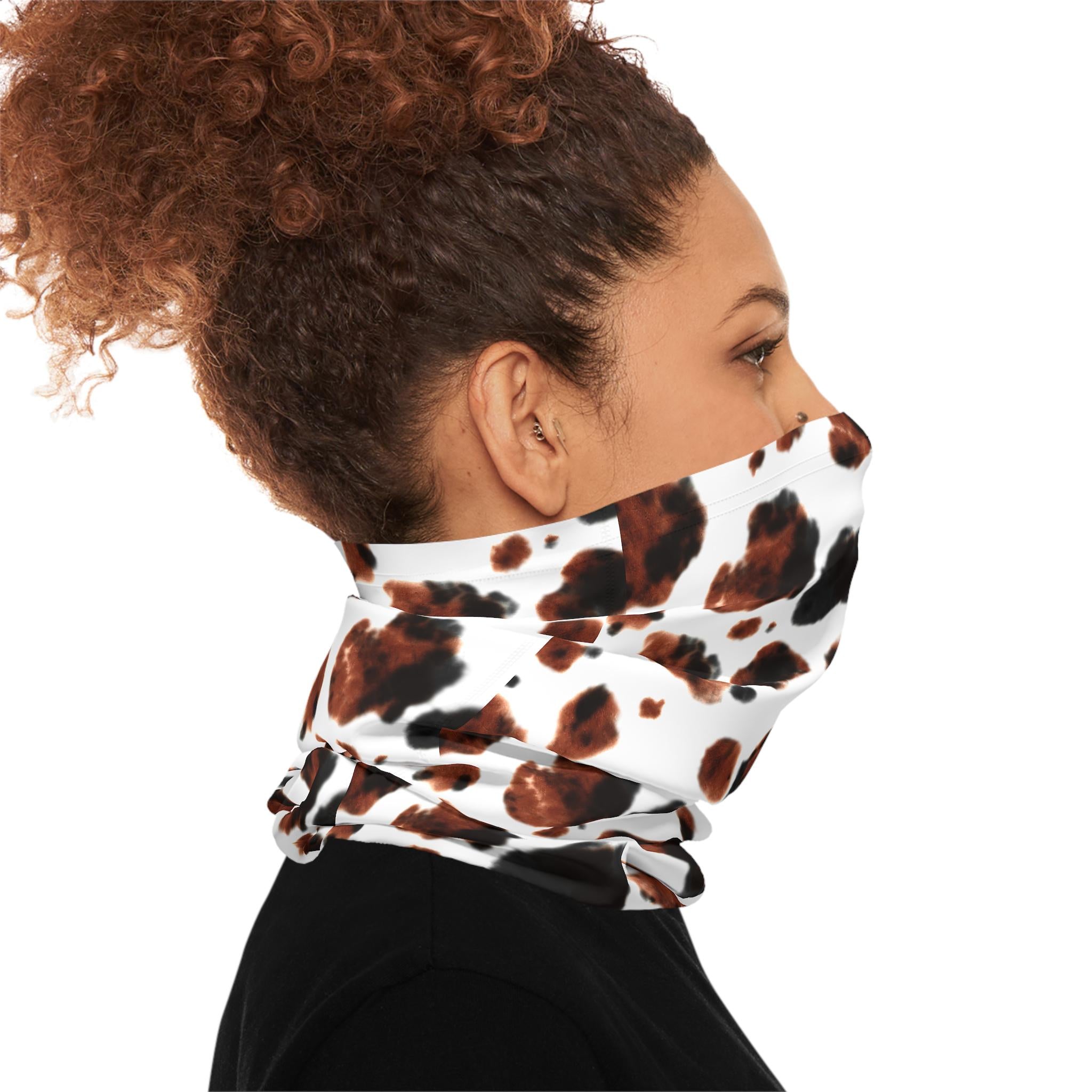 Brindle Cowprint Lightweight Neck Gaiter – Western Style for On-the-Go Comfort
Lightweight, breathable, and packed with western flair, it's the perfect mix of fashion and function.
✓ Soft & stretchy polyester microfiber = cozy all-day wear
✓ Rock it how you like: neck gaiter, headband, face cover, beanie, or hair wrap
✓ Built-in UPF 50+ = smart sun protection, even on the ranch
✓ Overlocked seams = no fraying, no fuss
✓ Available in sizes that fit just right—no slipping or tugging