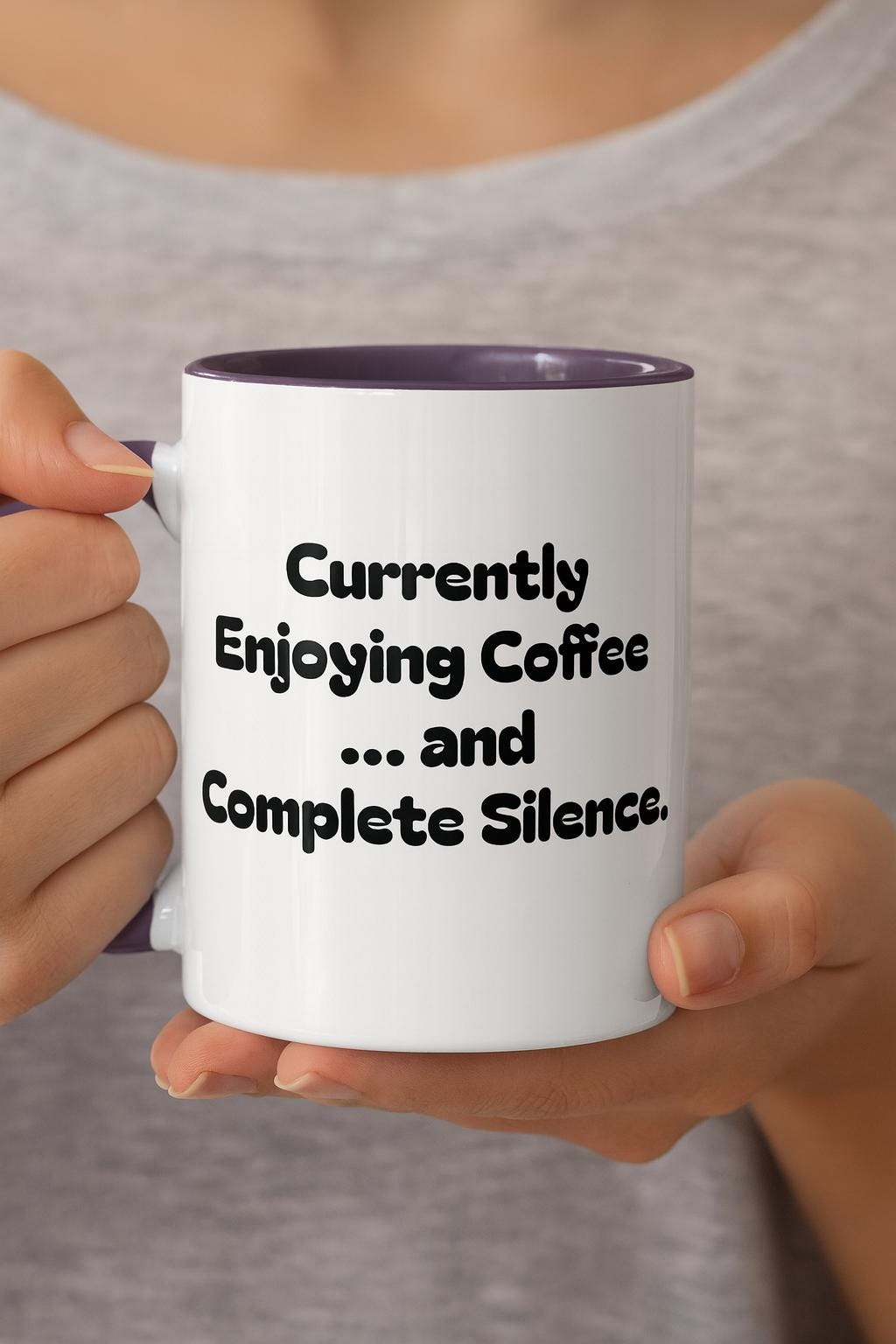 Funny Mom Coffee Mugs, No One Yelling MOM Mug Collection, Sassy Coffee Cups for Tired Moms,Gift for Mamas Sanity