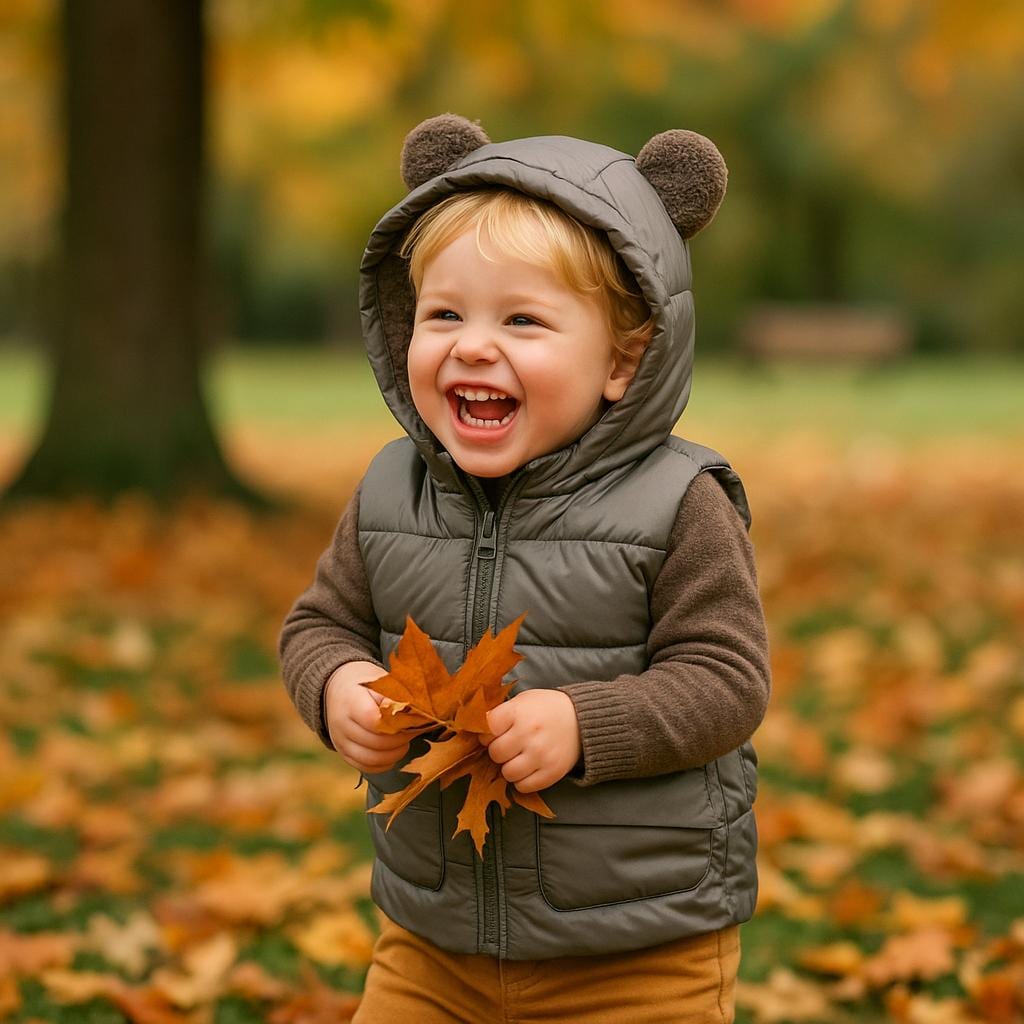 🍂 Toddler Puffer Vest with Animal Ears | Fall Preschool Outfit Must-Have (18M–5T)
✨ The Details:
✓ Lightweight puffer style keeps them warm without the bulk
✓ Sweet animal ear hood = instant “aww” factor
✓ Perfect for layering over hoodies, flannels, or long sleeves
✓ Sizes from 18/24 months up to 5T
✓ Available in 4 fall-ready colors (good luck picking just one!)
