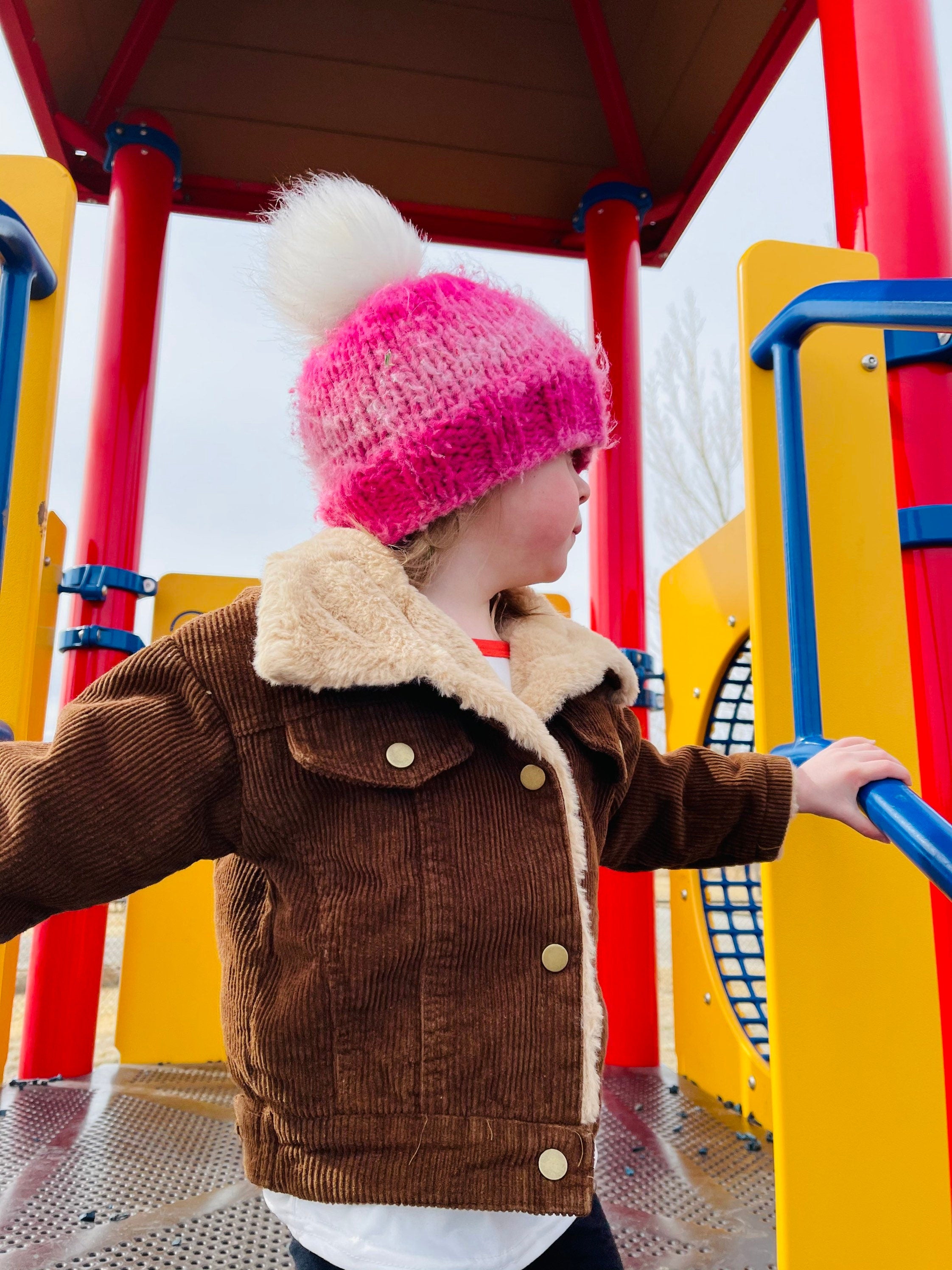 Kids Western Corduroy Coats with very soft and warm Sherpa lining. Available in pink, yellow and brown.