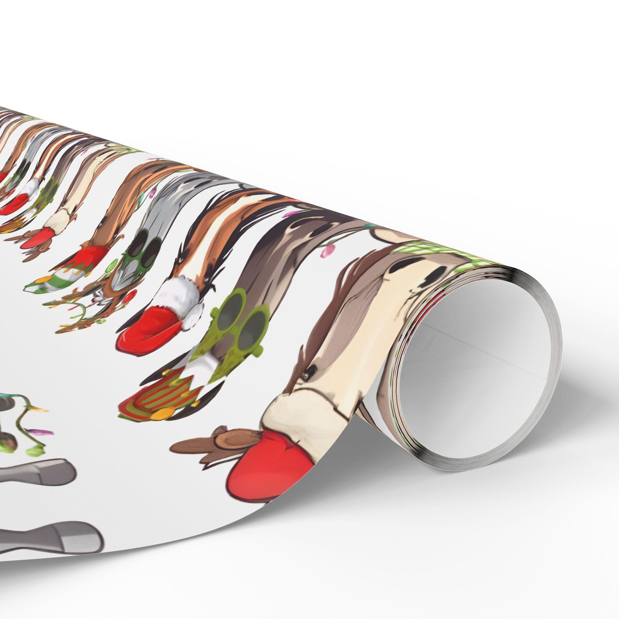 Western Christmas Wrapping Paper, Horse Gift Wrap, Custom Holiday Horse Paper, Cowboy Country Christmas Wrapping, Farm & Ranch Gift Wrap