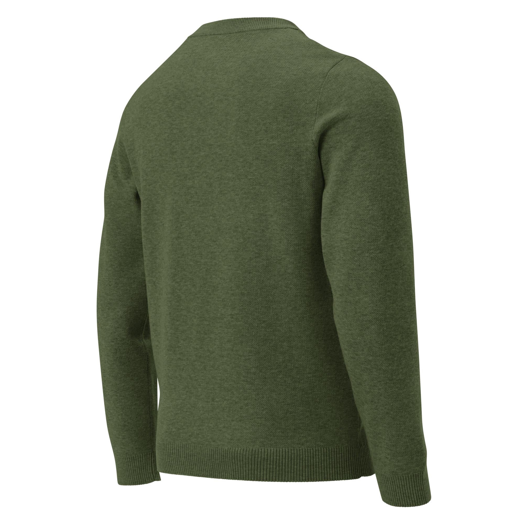 Cowboy Sweater – Olive Green Knit Pullover | Western Rope Rider Crewneck | Razels Exclusive -Razels
