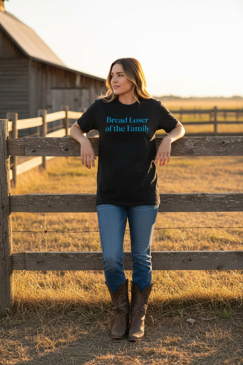 Bread Loser of the Family Tee | Funny Comfort Colors T-Shirt with Personality