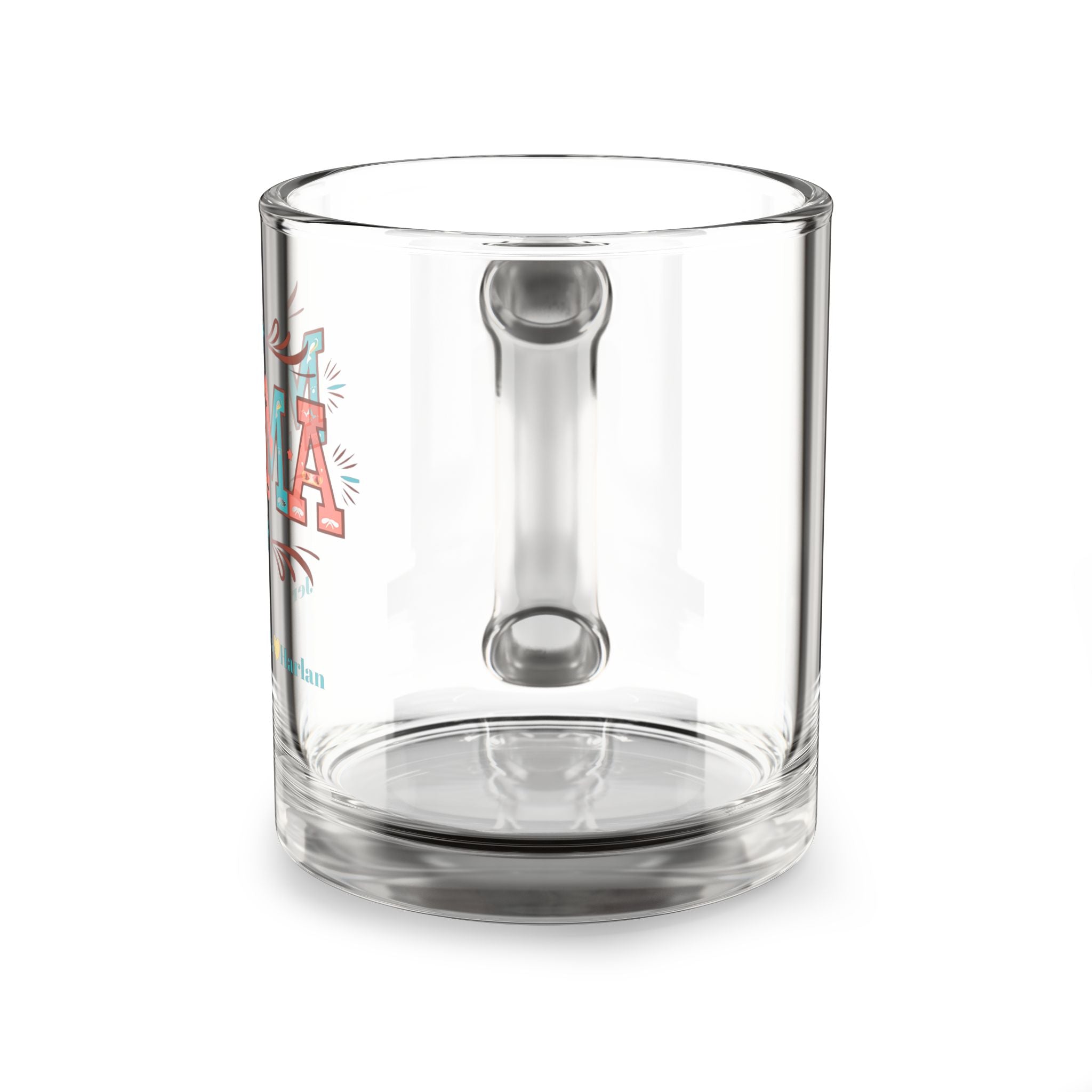 MAMA Mug with Kids' Names, Custom Mom Coffee Cup, Mother's Day Gift, 10oz Clear Glass Mug, MOM MUG - Razels