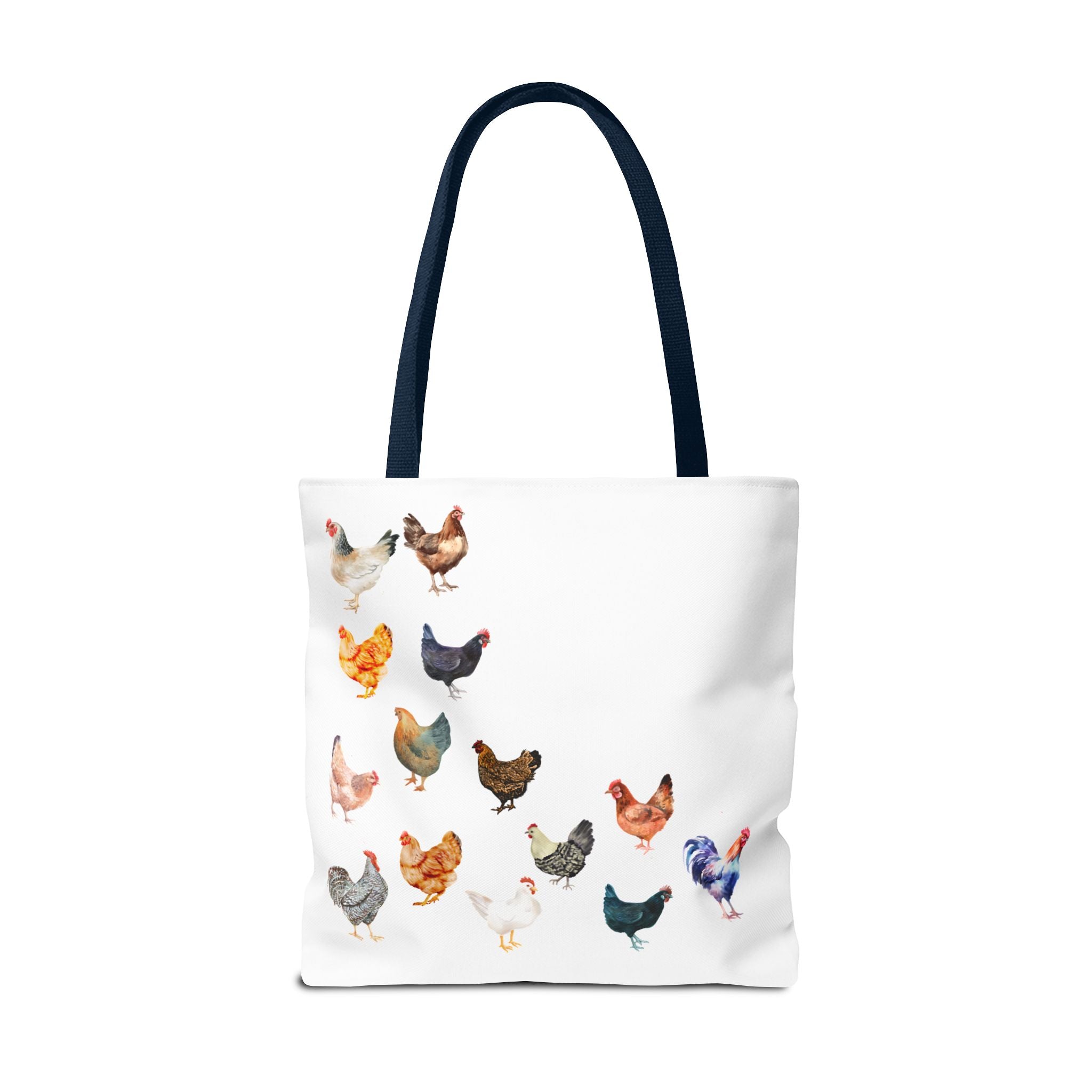 Personalized Chicken Tote Bag, Farmhouse Style reuseable grocery bag, errand bag, gift for mom, grandma, custom gift, chicken lover gift - Razels