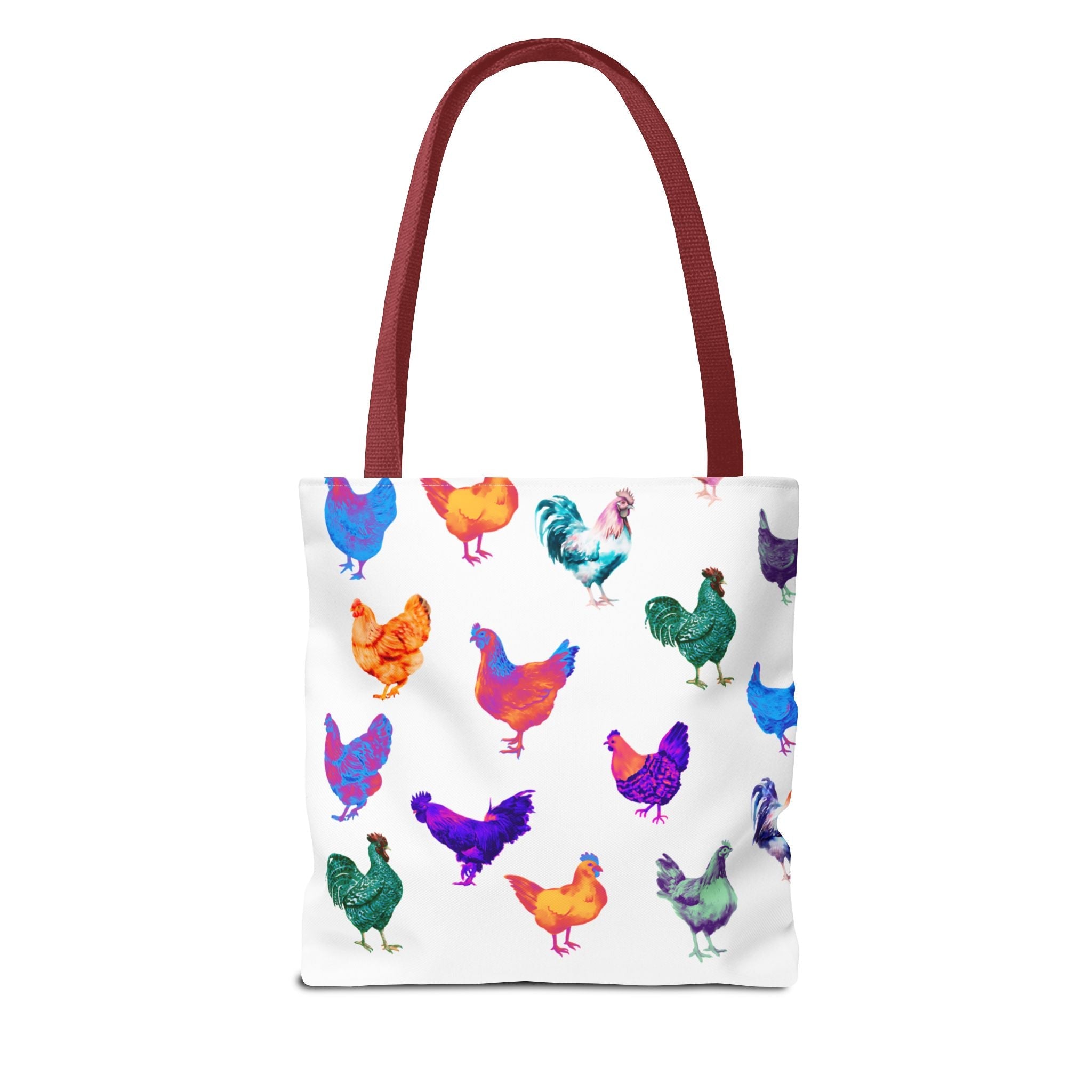 Personalized CRAZY CHICKEN LADY Tote Bag, , Custom Name Gift for Chicken Lovers, - Razels