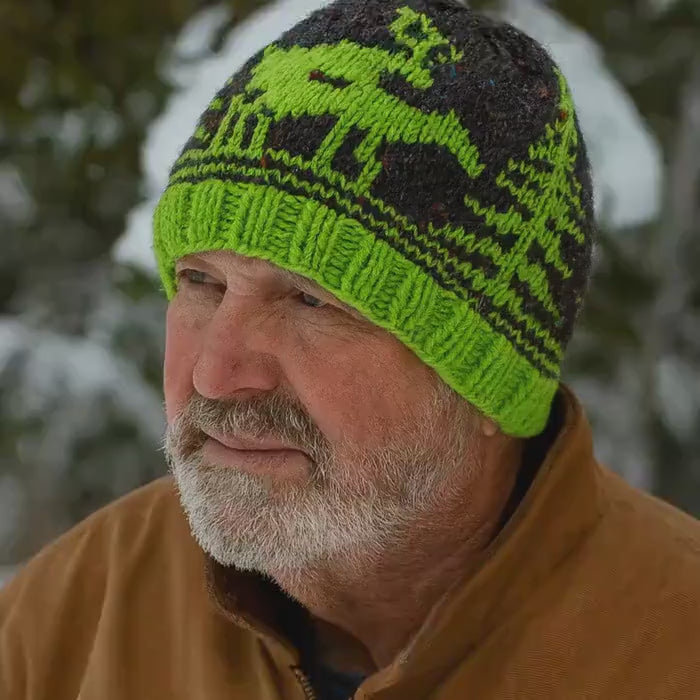 Mens Winter Hat | Fornication Deer Elk Hat, Funny Gift for Hunter