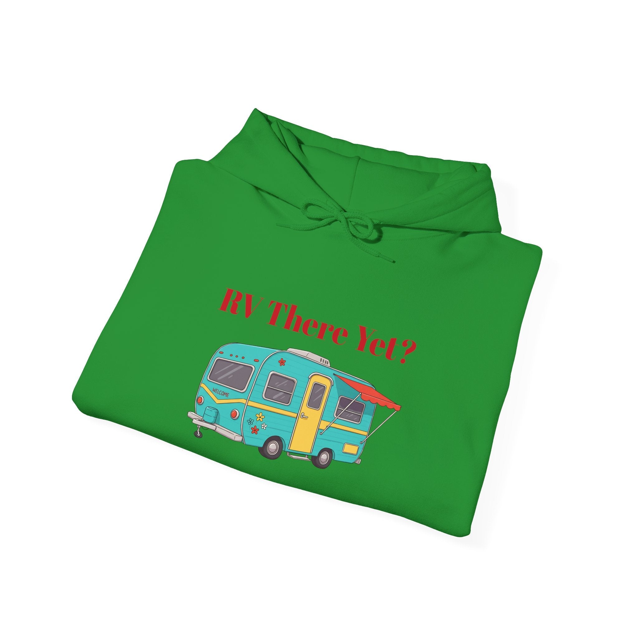 RV There Yet Camper Sweatshirts, Camping Gift, Retirement Gift, Personalized Family Name Camping Trip Sweatshirts, - Razels
