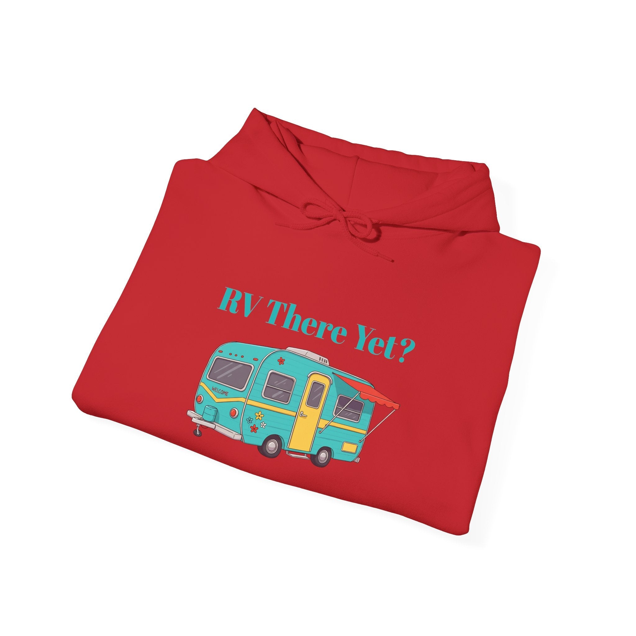 RV There Yet Camper Sweatshirts, Camping Gift, Retirement Gift, Personalized Family Name Camping Trip Sweatshirts, - Razels