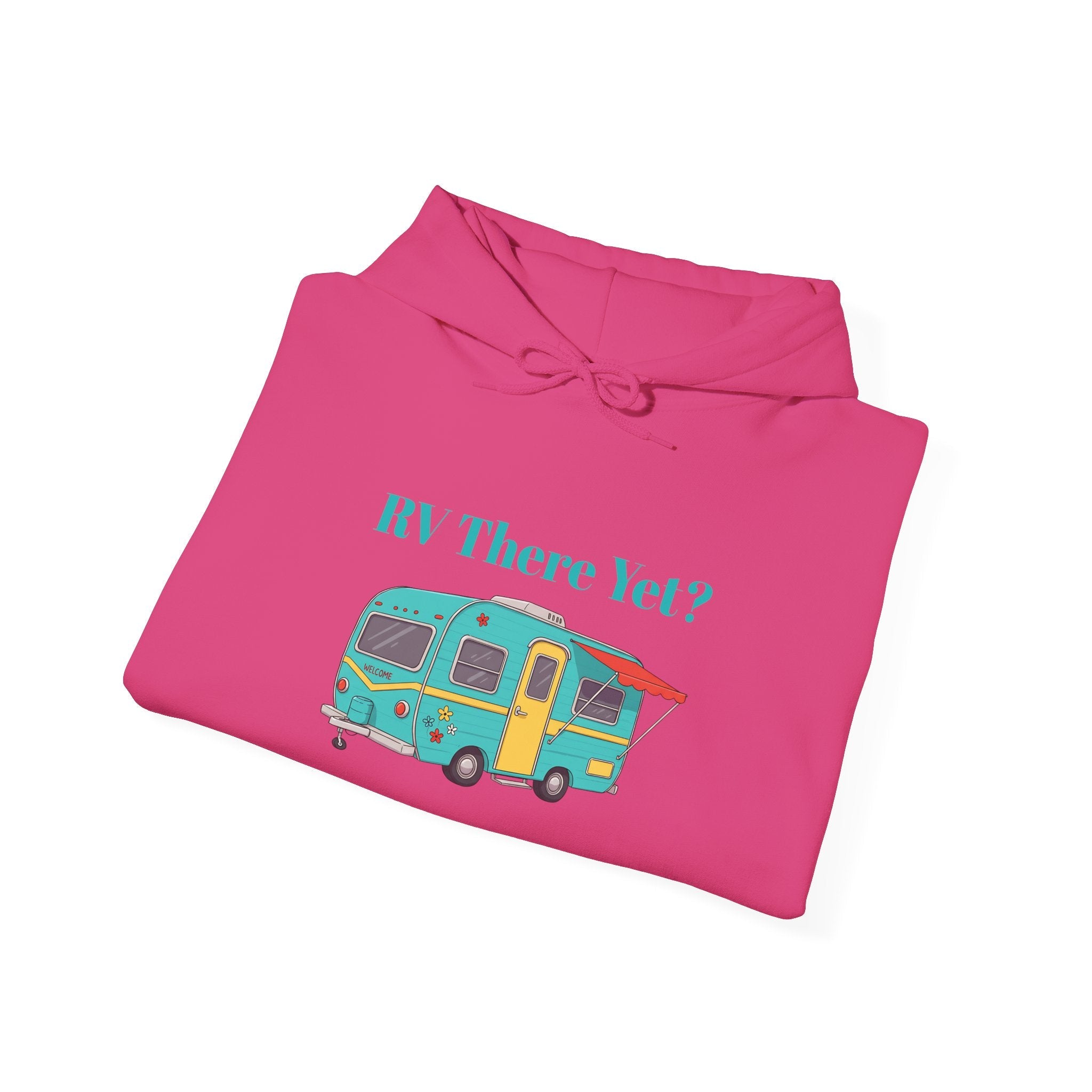 RV There Yet Camper Sweatshirts, Camping Gift, Retirement Gift, Personalized Family Name Camping Trip Sweatshirts, - Razels