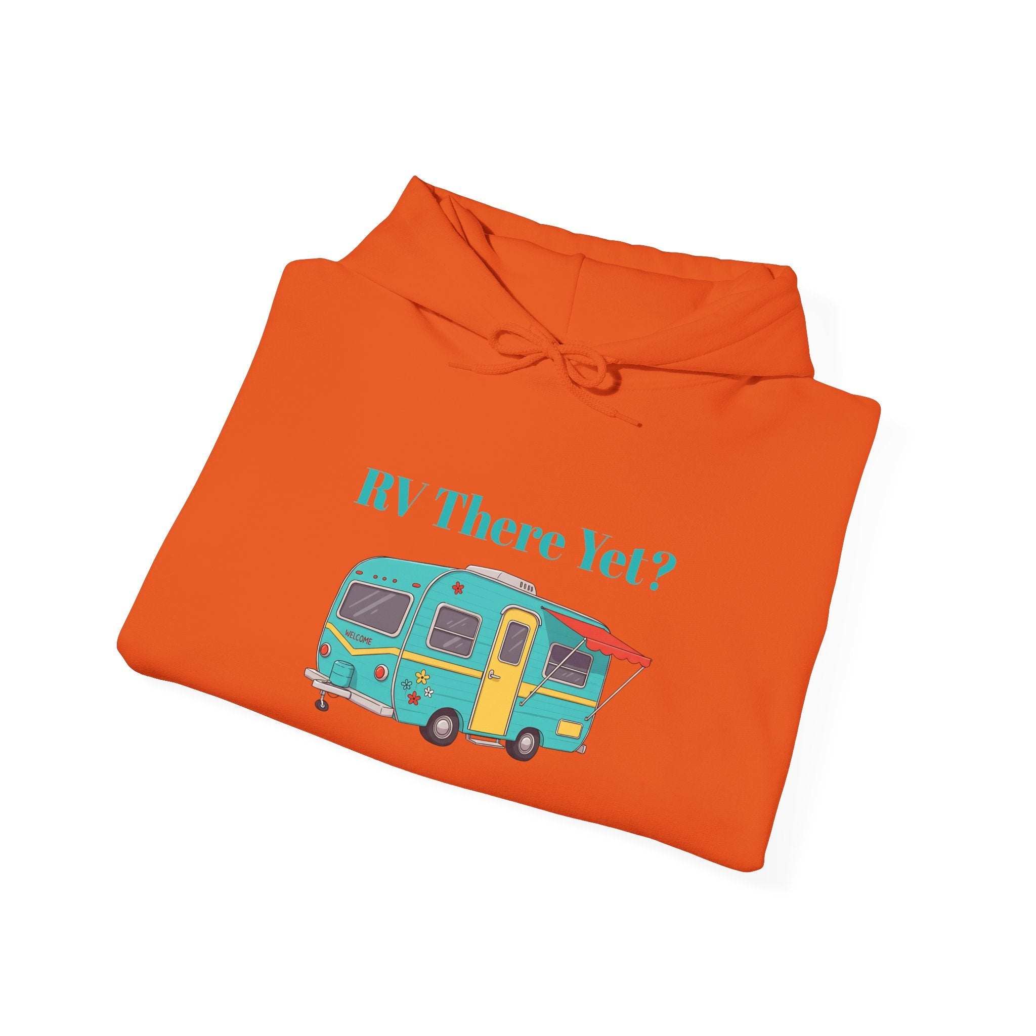 RV There Yet Camper Sweatshirts, Camping Gift, Retirement Gift, Personalized Family Name Camping Trip Sweatshirts, - Razels