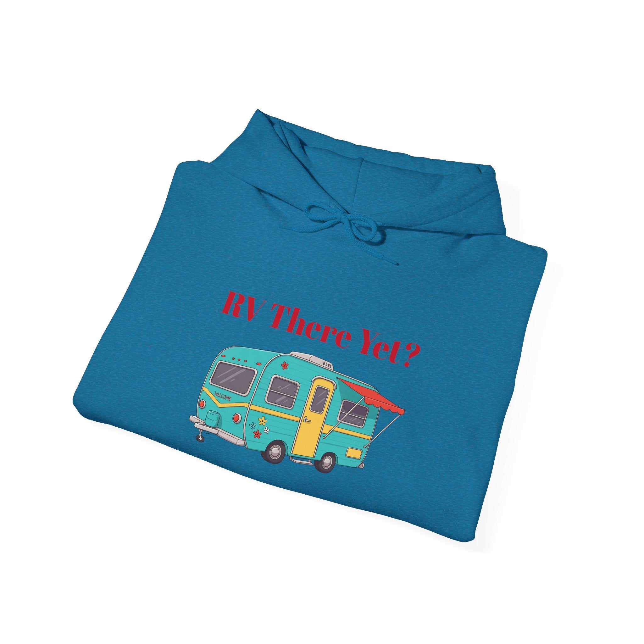 RV There Yet Camper Sweatshirts, Camping Gift, Retirement Gift, Personalized Family Name Camping Trip Sweatshirts, - Razels