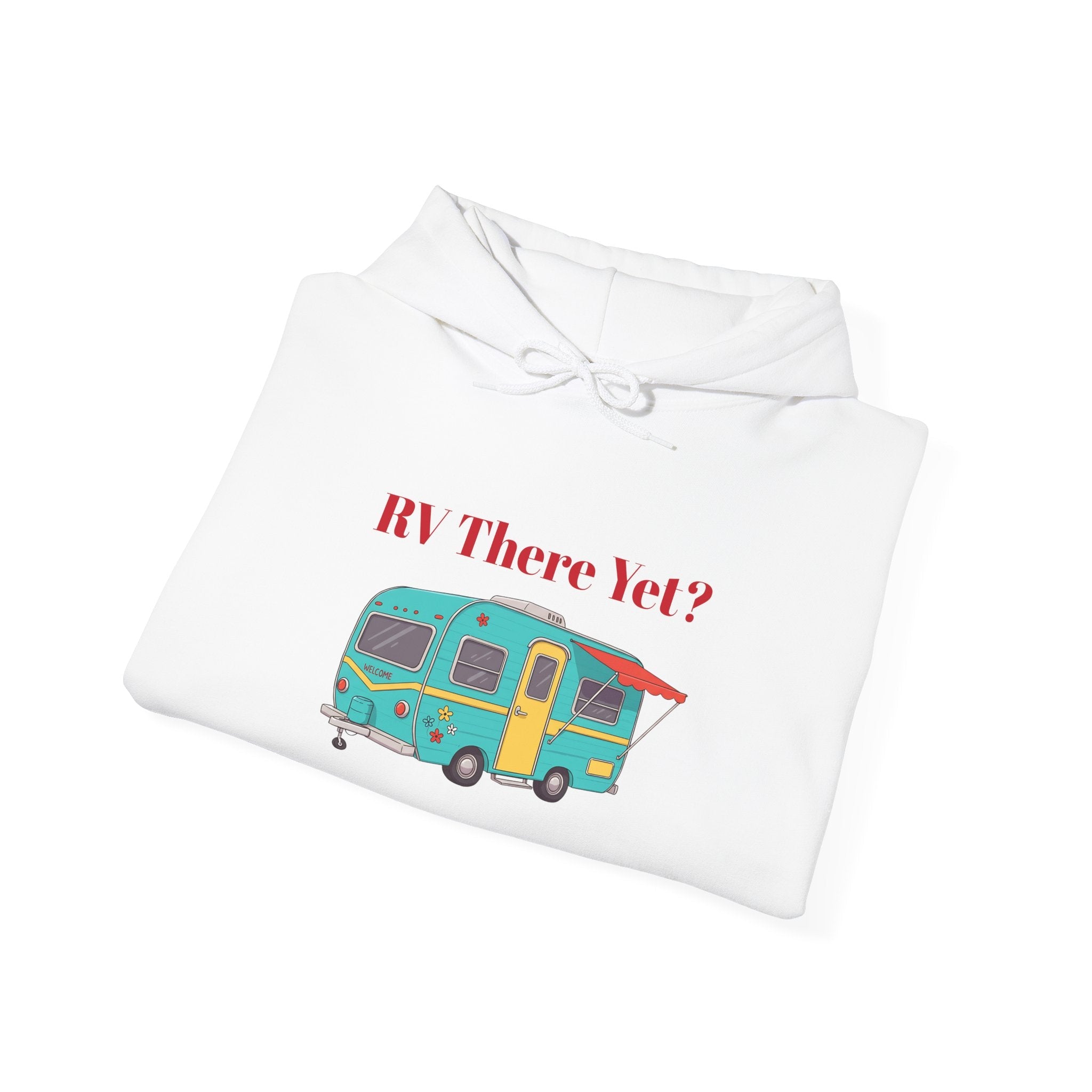 RV There Yet Camper Sweatshirts, Camping Gift, Retirement Gift, Personalized Family Name Camping Trip Sweatshirts, - Razels