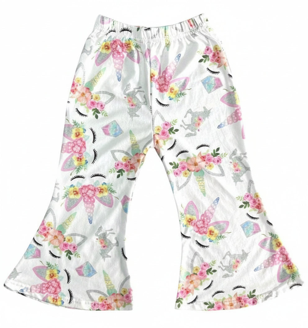 bell bottom pants for toddlers. Unicorn lover pants! 🦄 Toddler Unicorn Bell Bottoms🦄 And look at the price! 😍