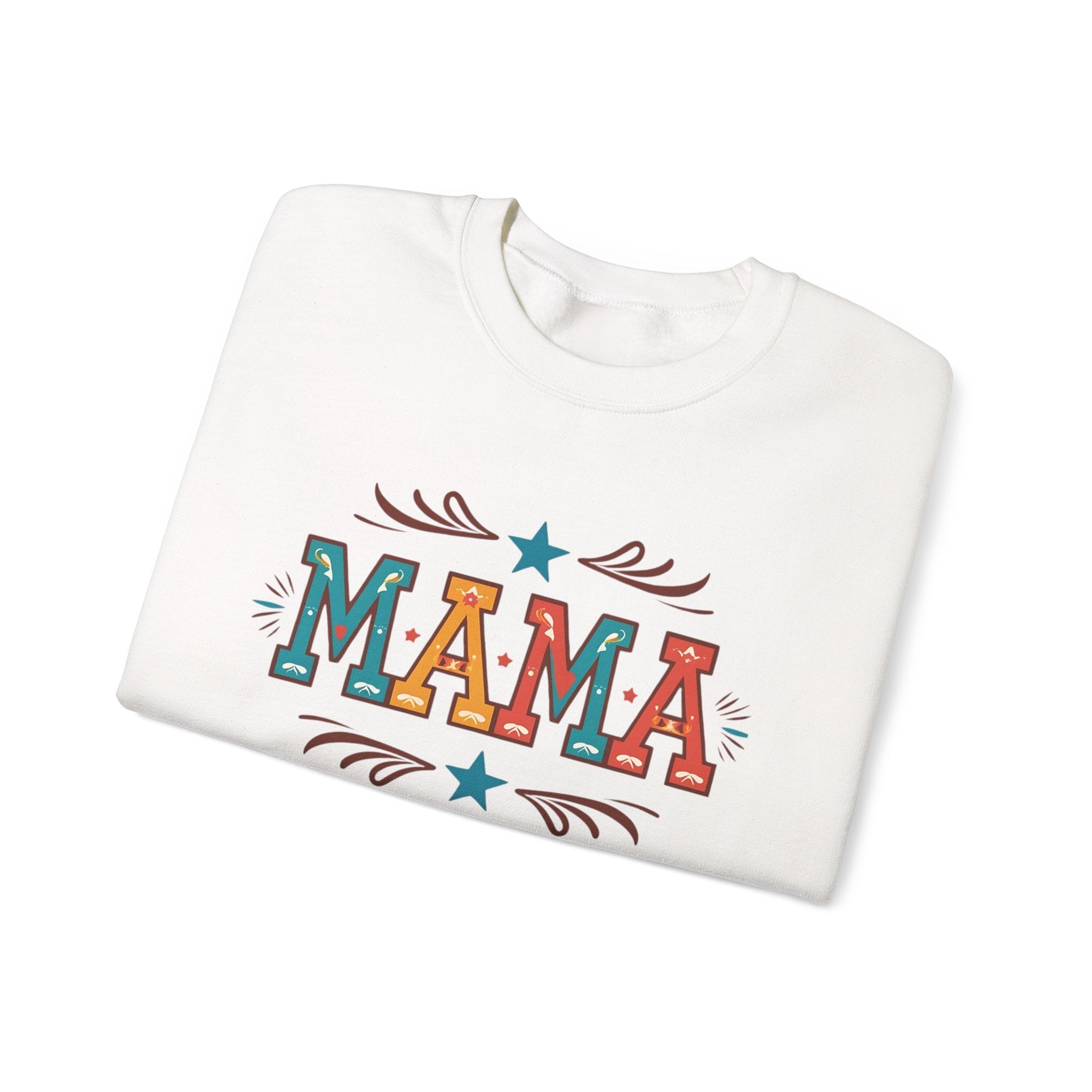 Western MAMA Sweatshirt, Custom Mom Gift with Kids Names, Cozy Mothers Day Crewneck - Razels