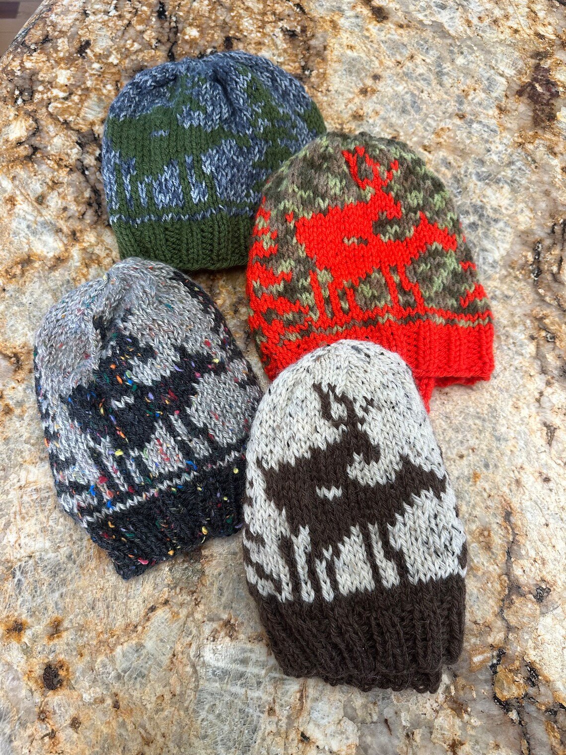 Knit Naughty Deer / Elk Hats - Razels