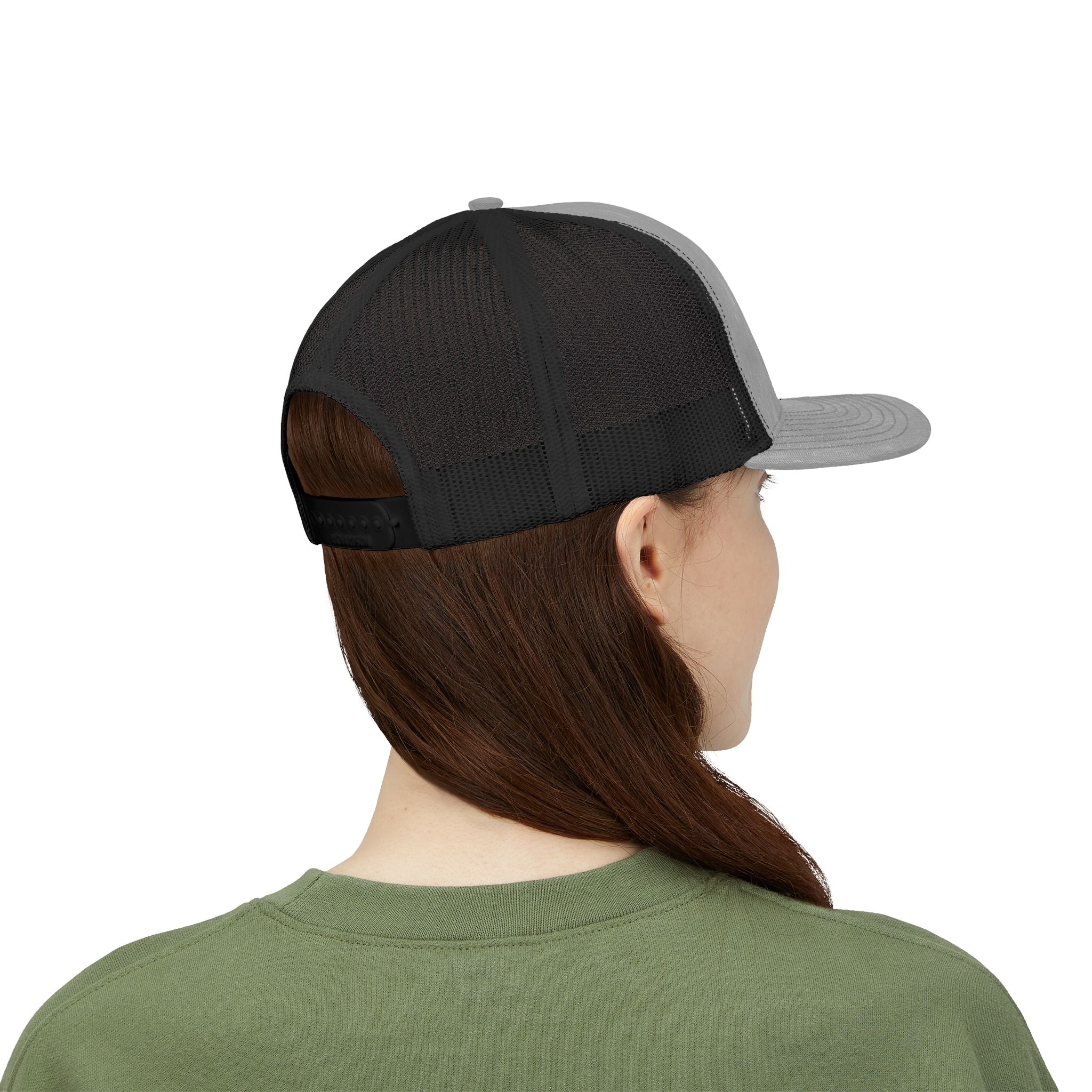 Cowgirl Trucker Hat, Cowgirls BASEBALL HAT, Custom Trucker Hat, Mid Height Western Cap, Emboidered Snapback Trucker Cap